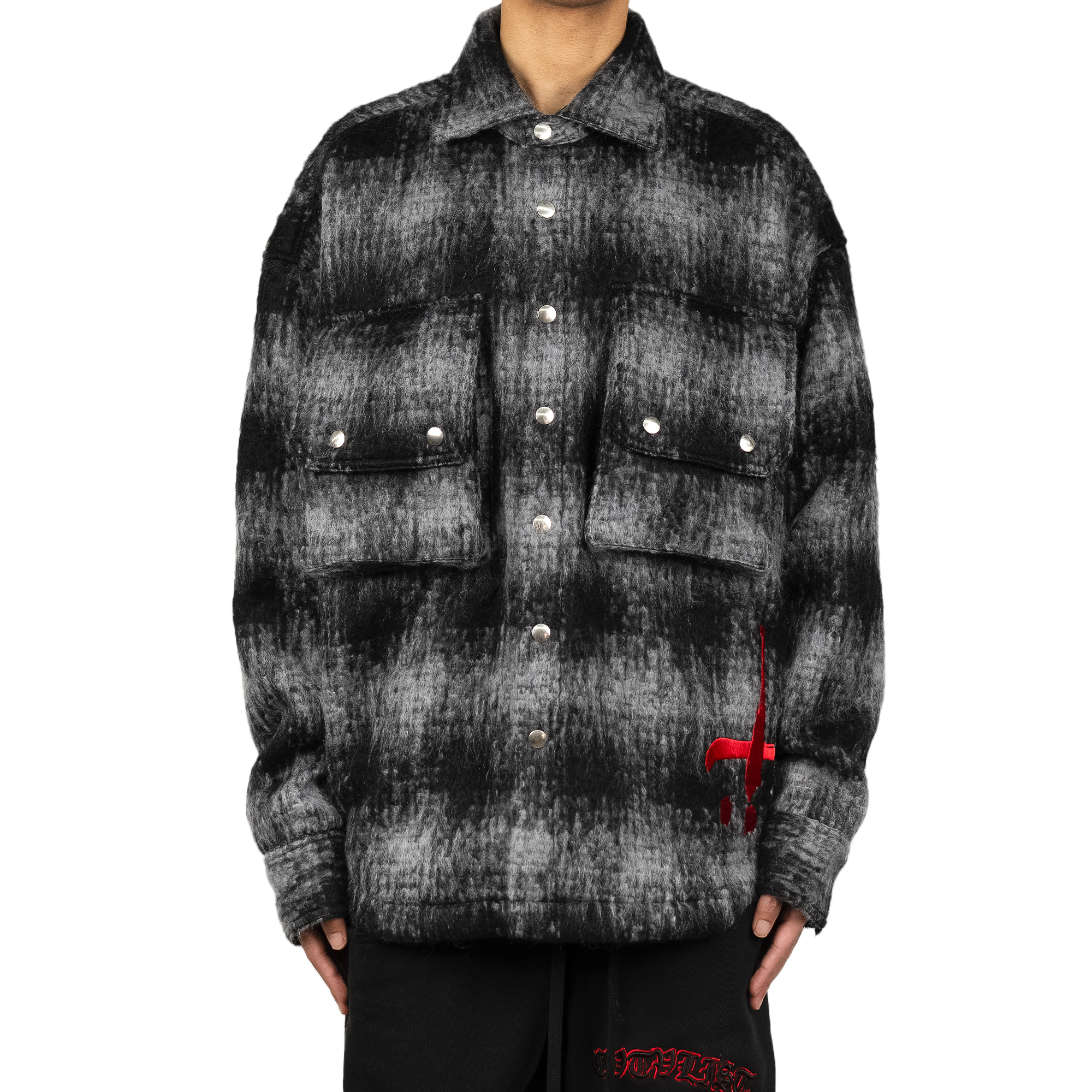 Mohair Check Shirt