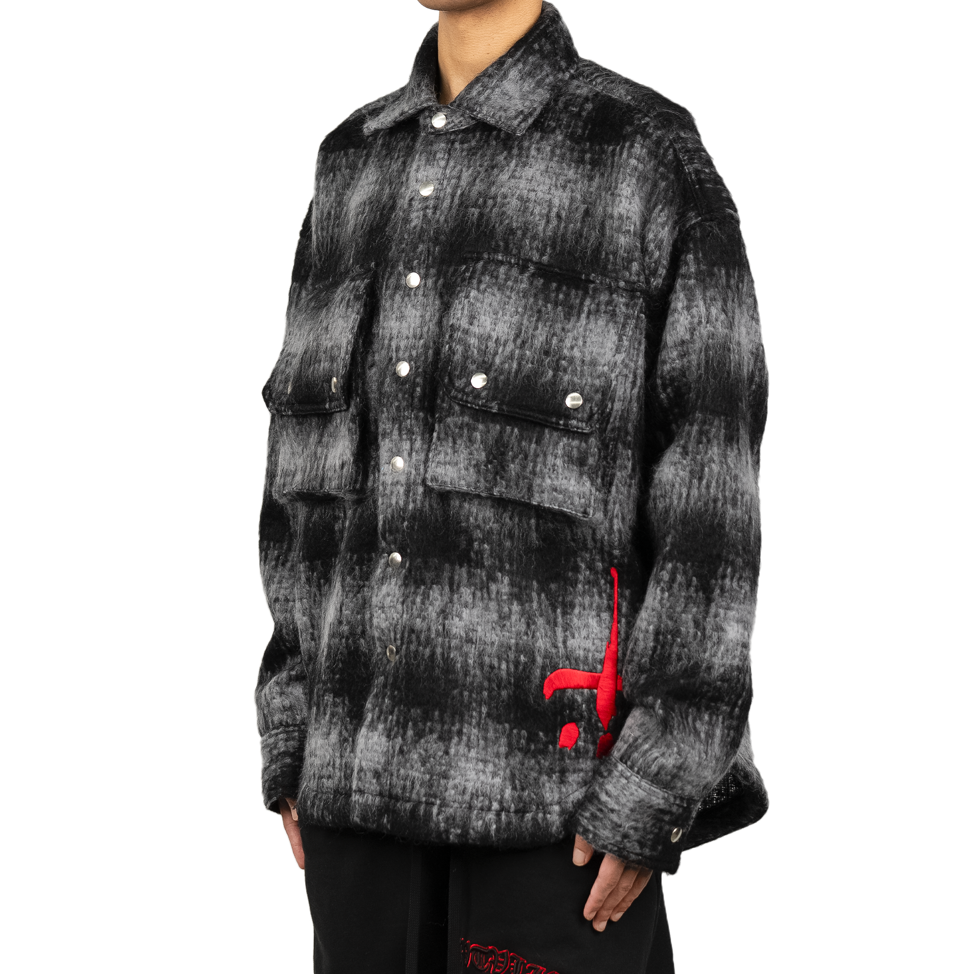 Mohair Check Shirt