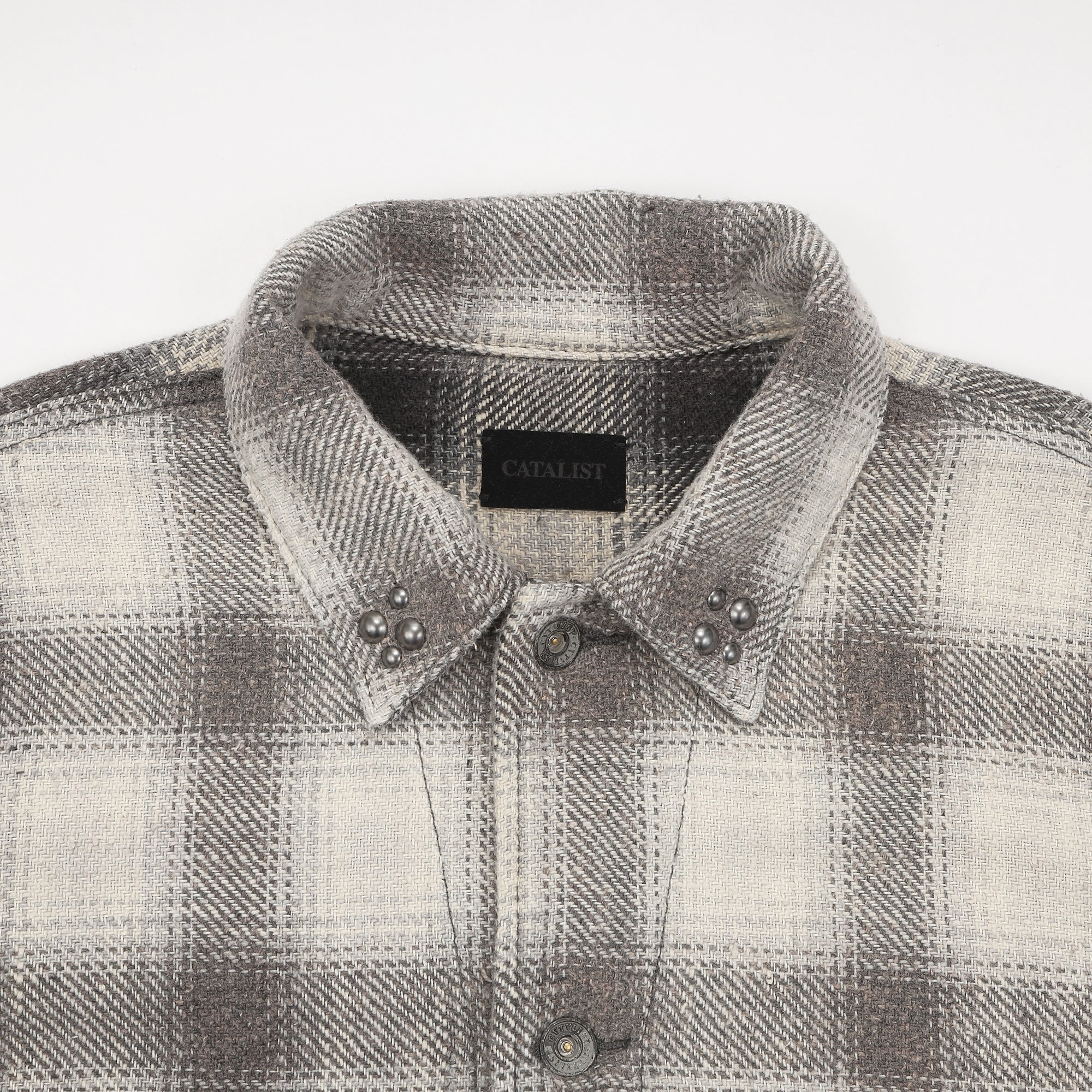 81 STUDS CHECK SHIRTS