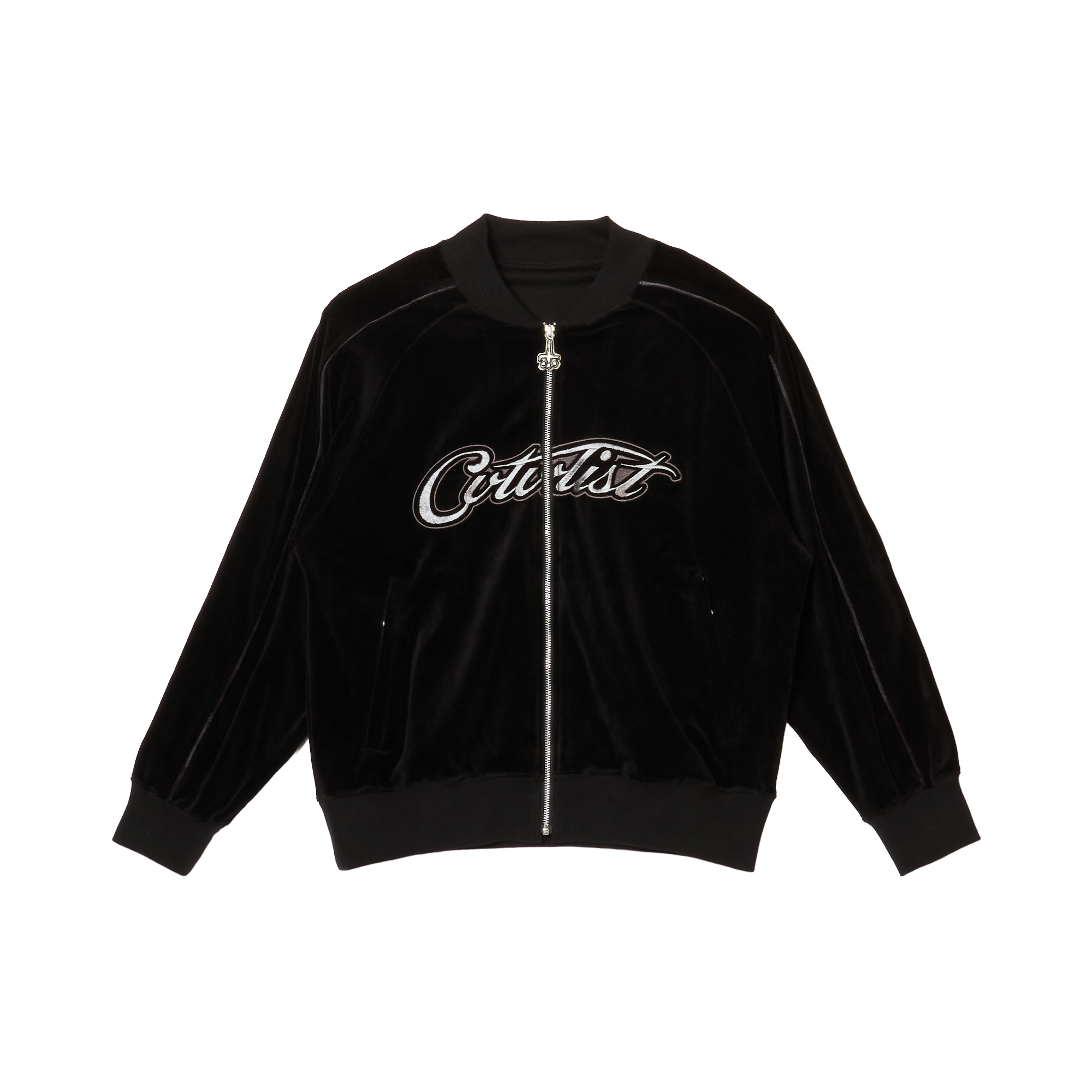 Velour Blouson Jacket
