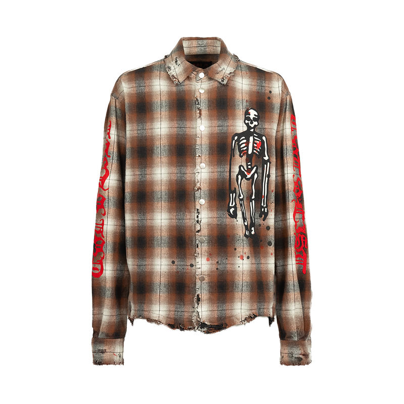 CTLS | Skull Check Shirt