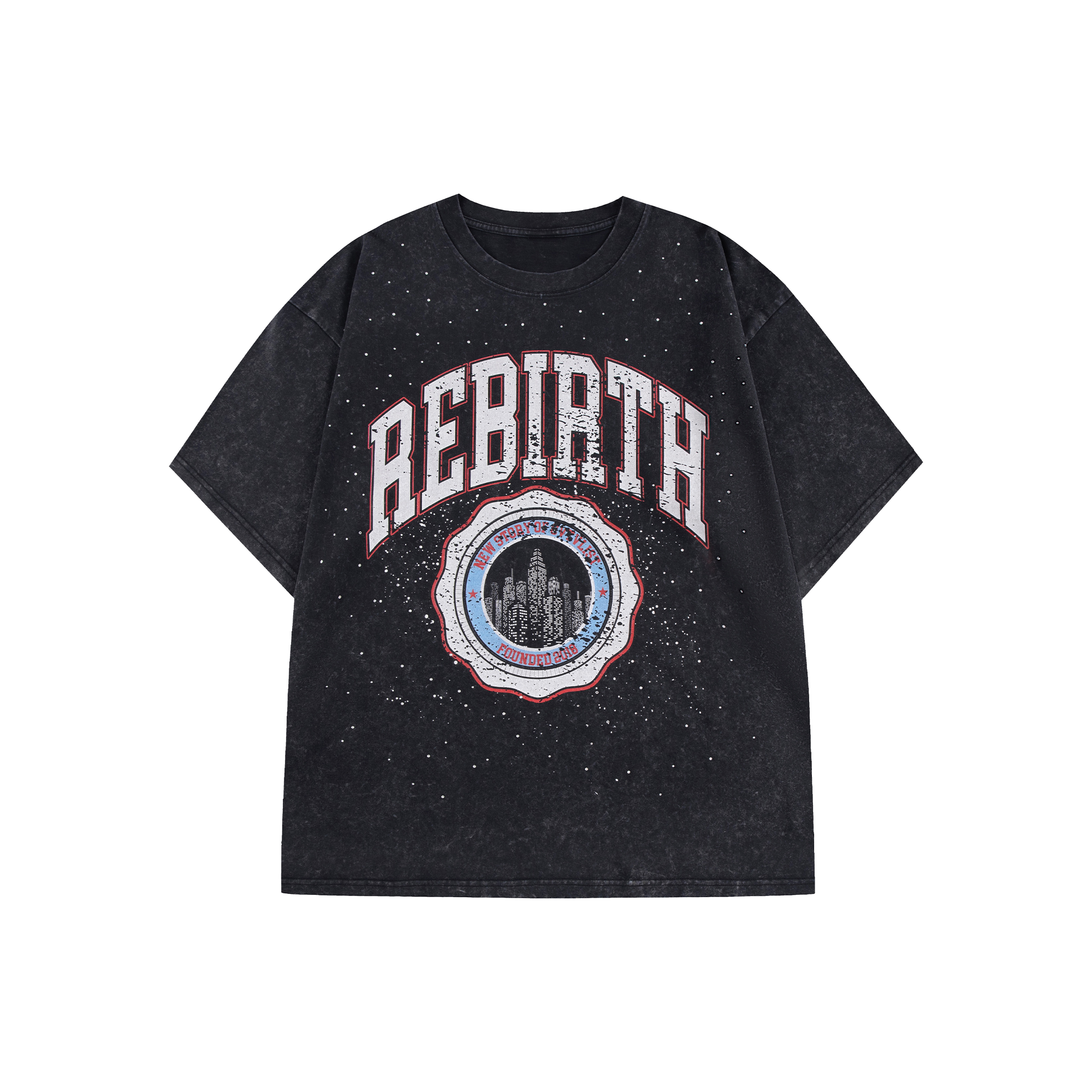 Rebirth College Crystal Tee