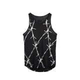 LONG TANK TOP “BARBED WIRE”