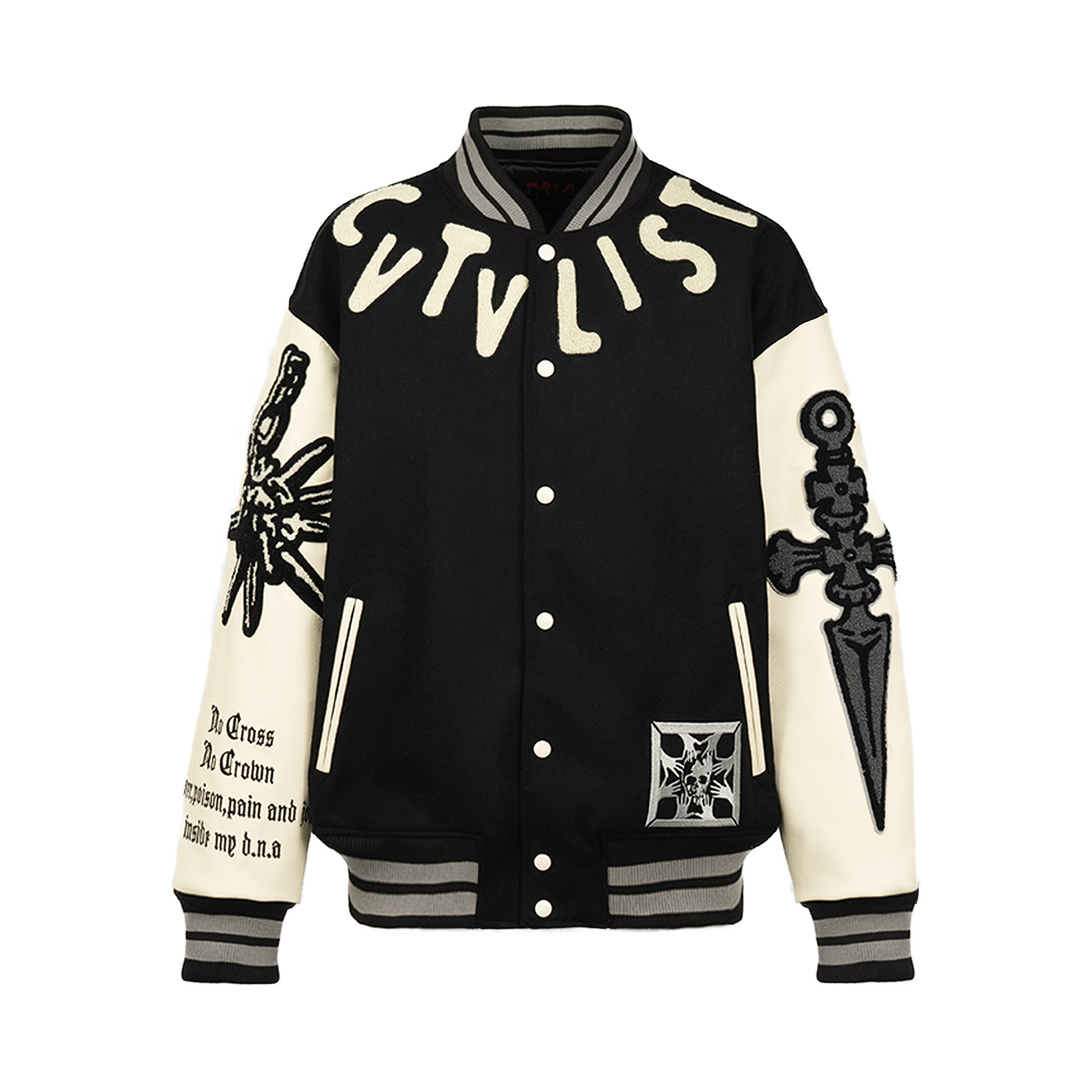 Back Crosses University Jacket  '25