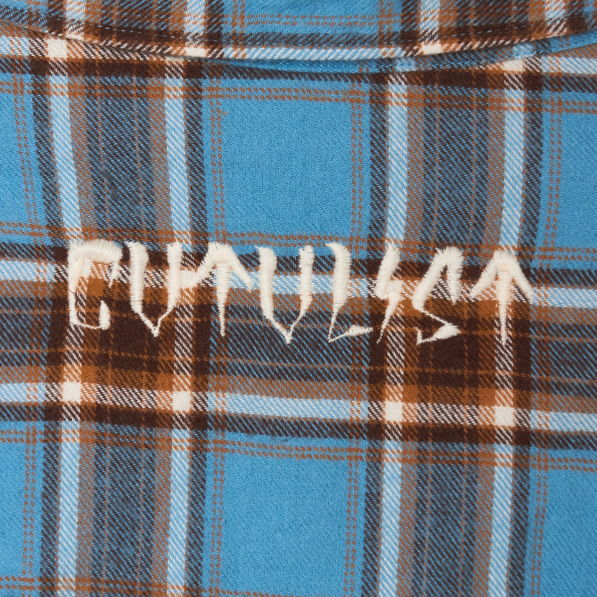 Denim Patch Check Shirts