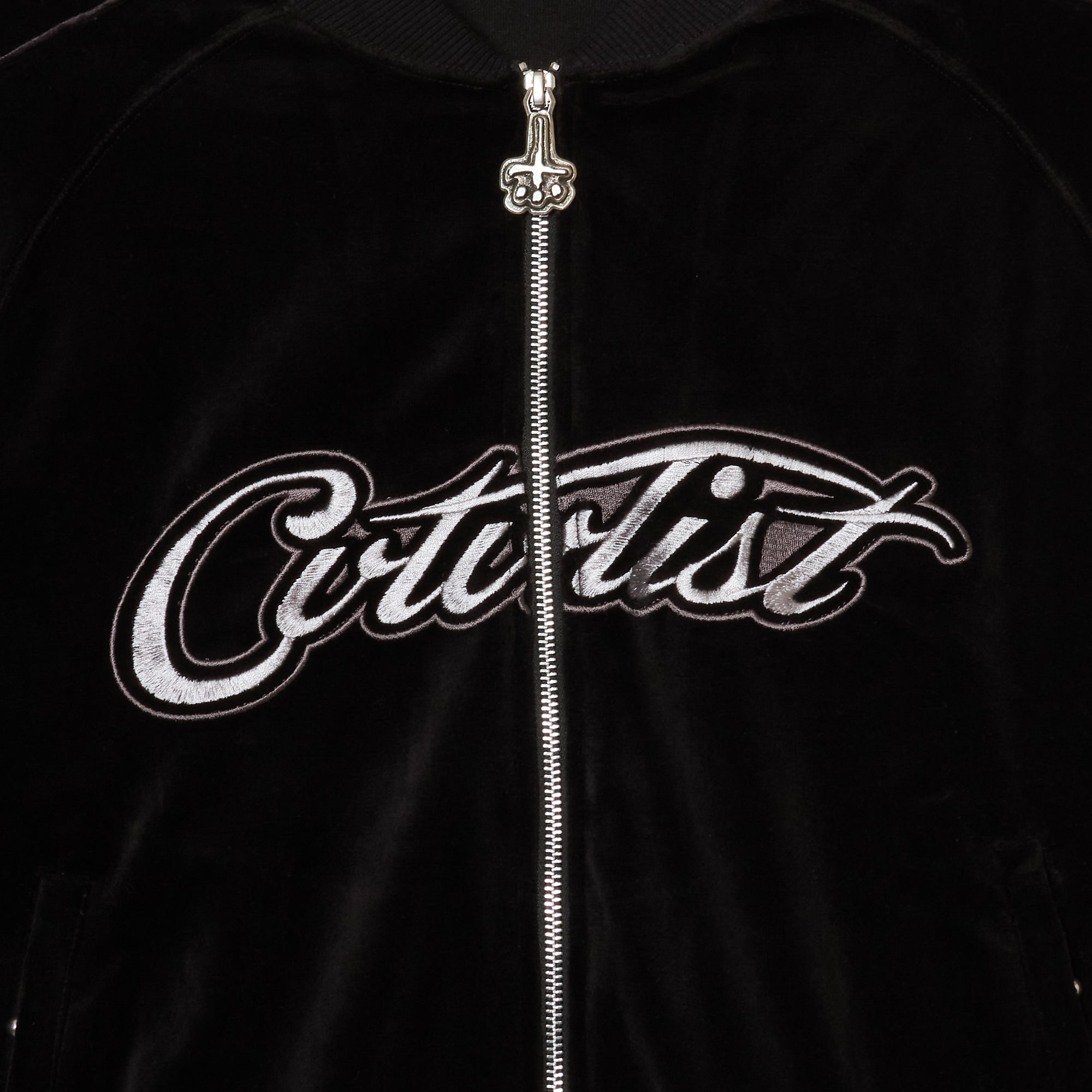 Velour Blouson Jacket