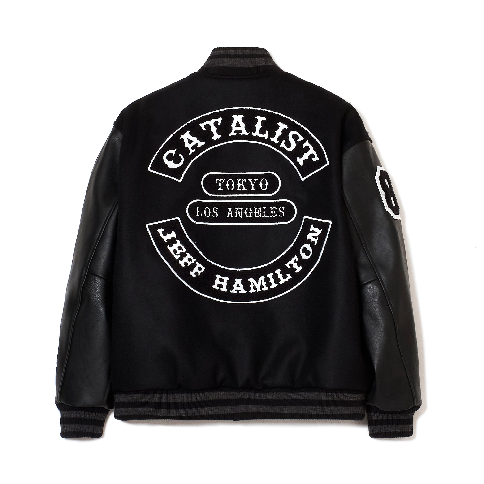 JEFF HAMILTON CLASSIC VARSITY JACKET