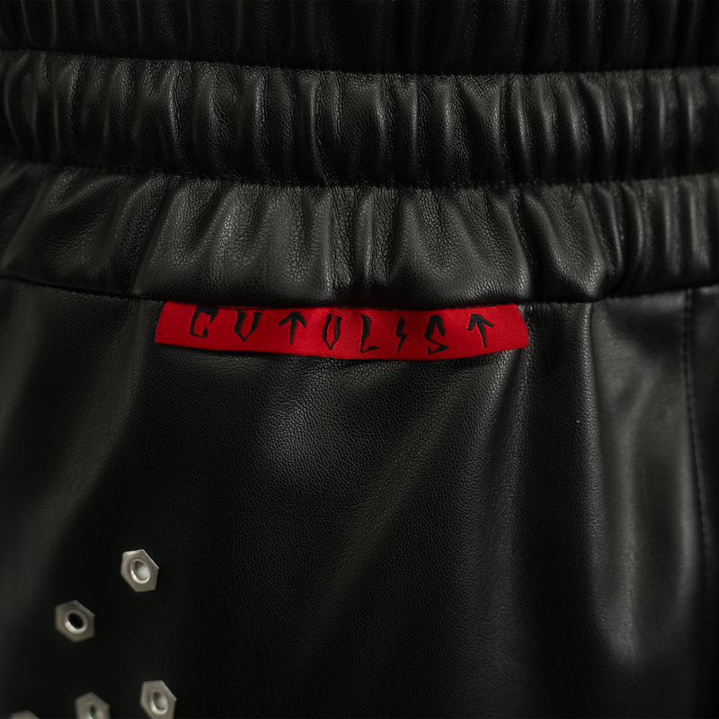 CTLS | Leather Studs Pants