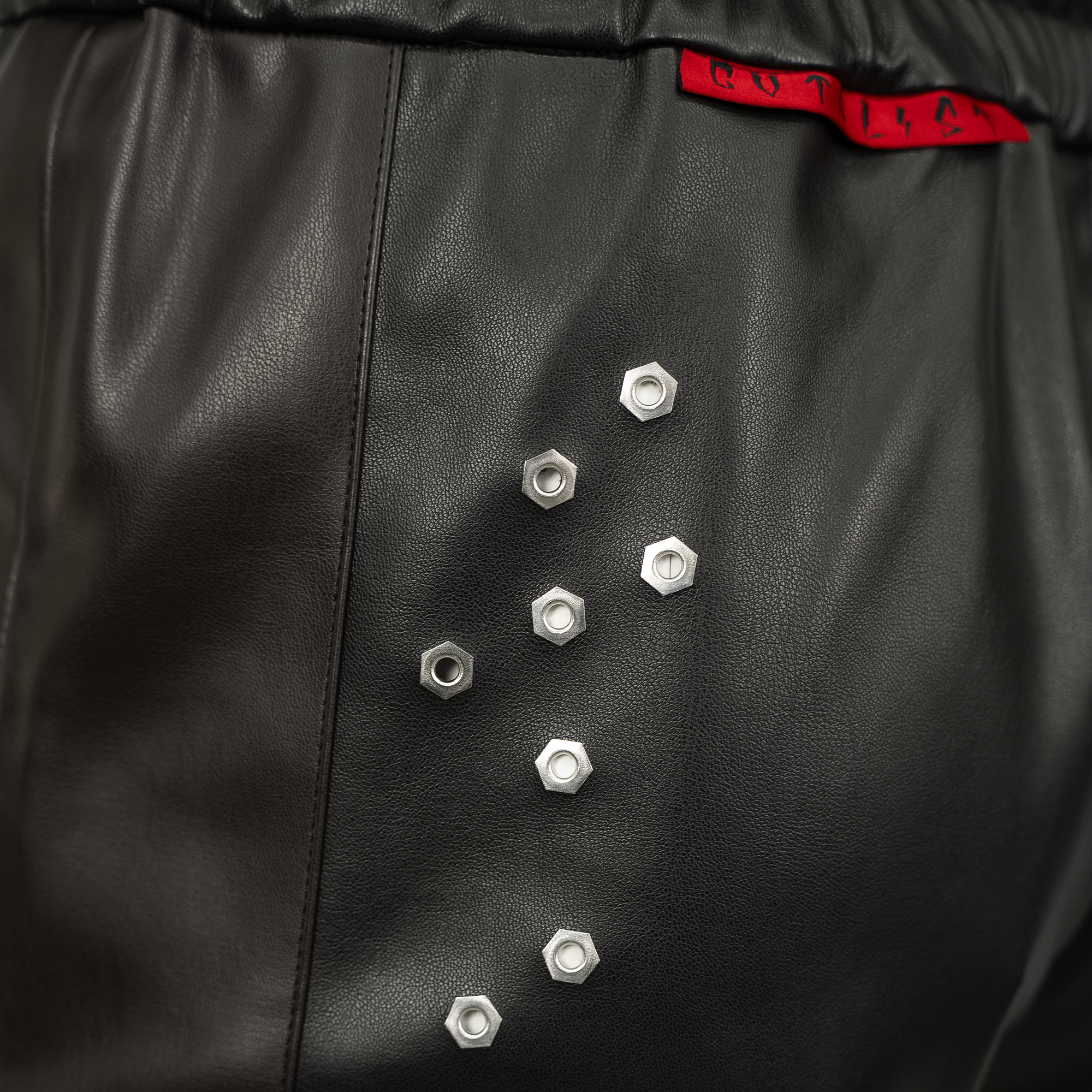 Leather Studs Pants