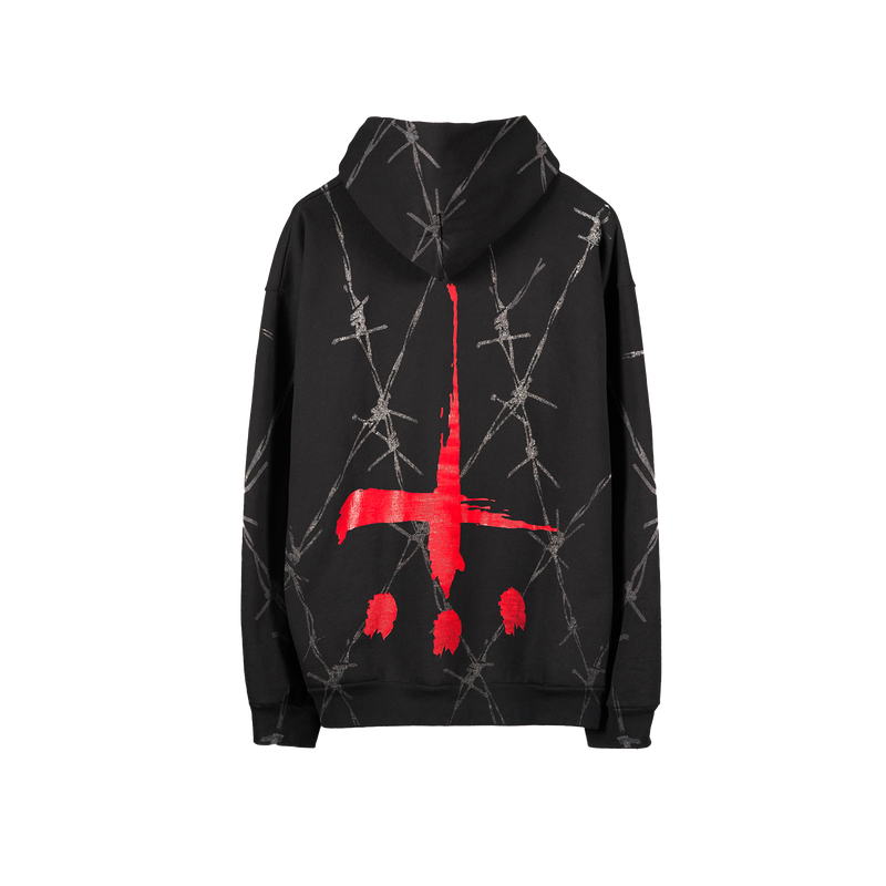 HOODIE “BARBED WIRE”