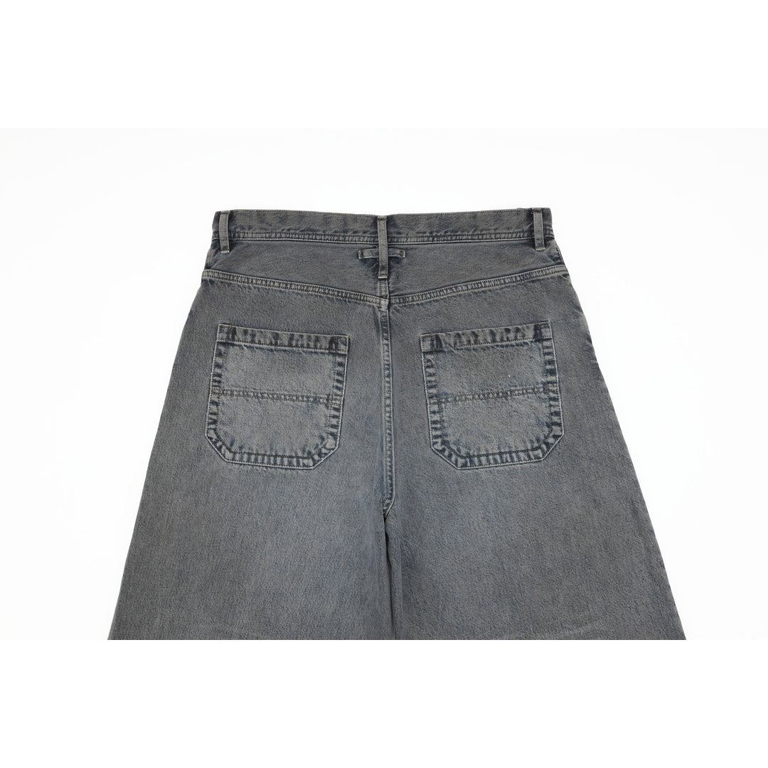 BOWLEGGED BUGGY DENIM PANTS image 4