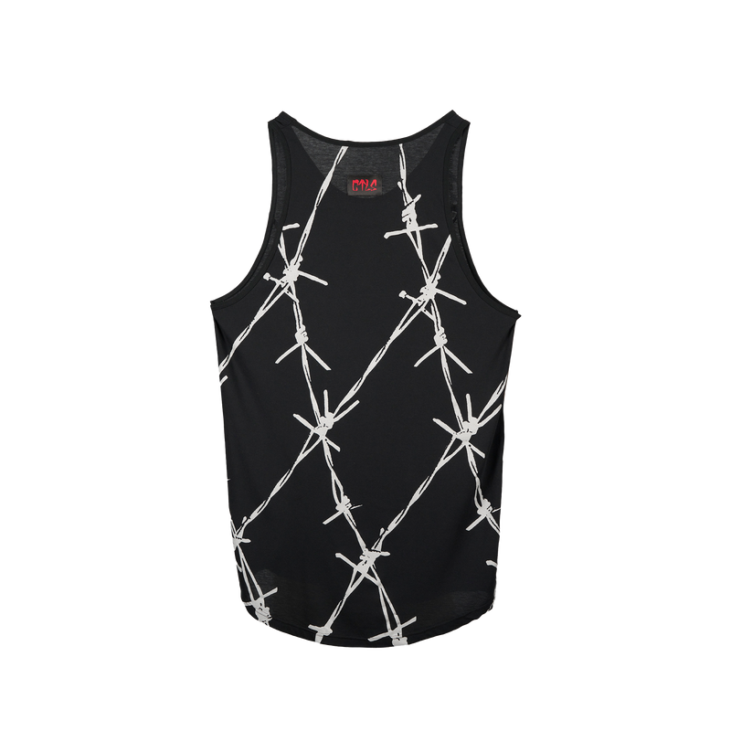 LONG TANK TOP “BARBED WIRE”