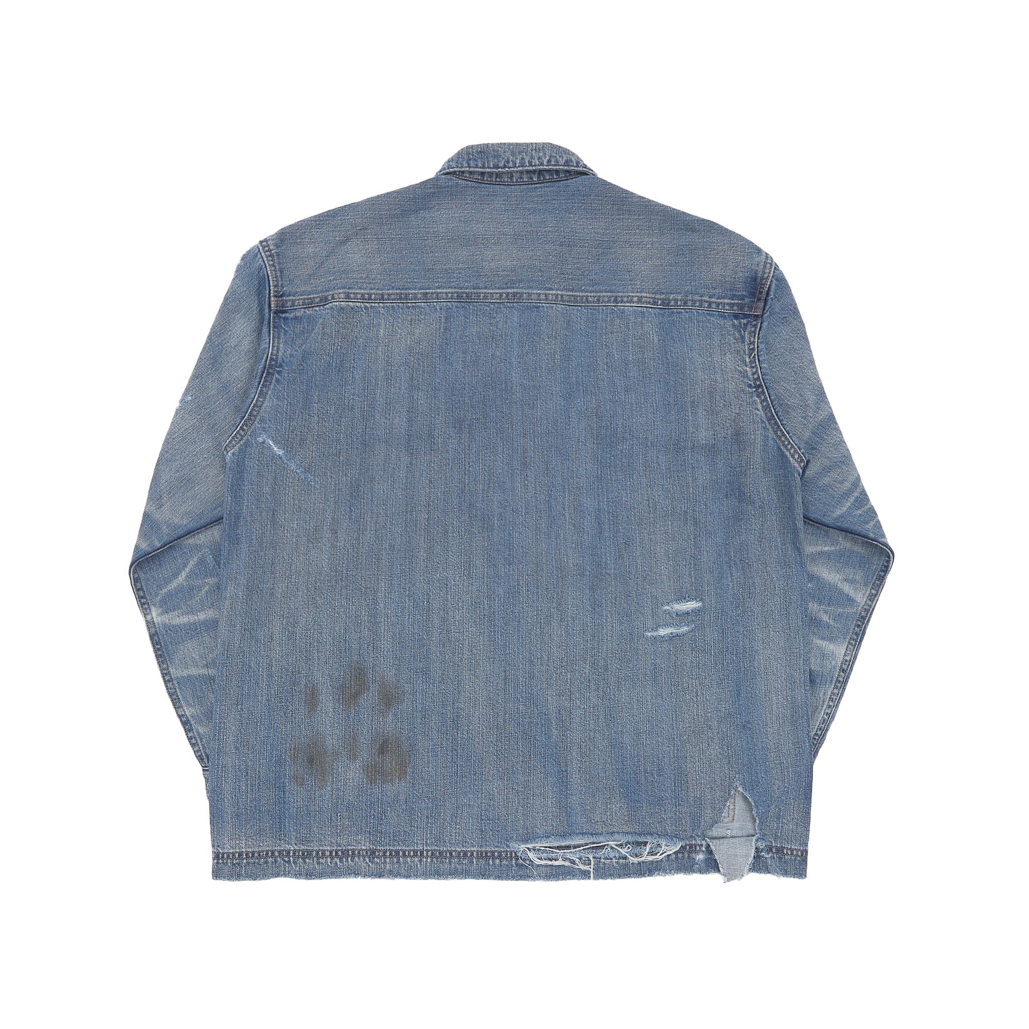 DESTROYED LIGHT DENIM COVER ALL