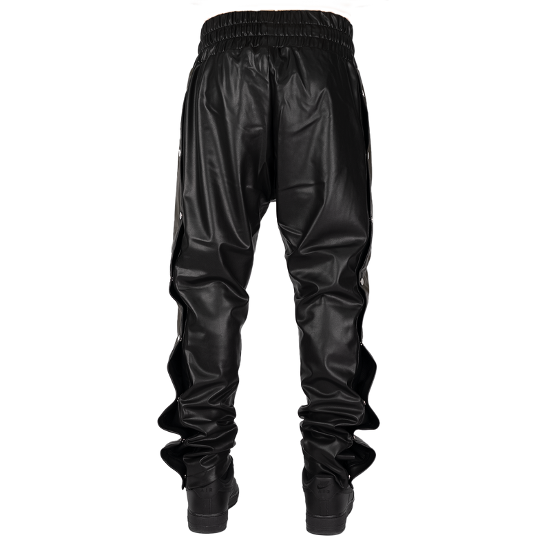 CTLS | Leather Sidesnap Pants