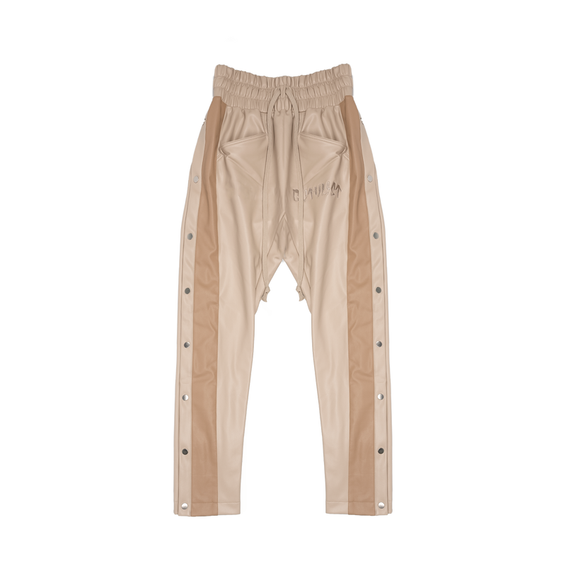 CTLS | Leather Sidesnap Pants