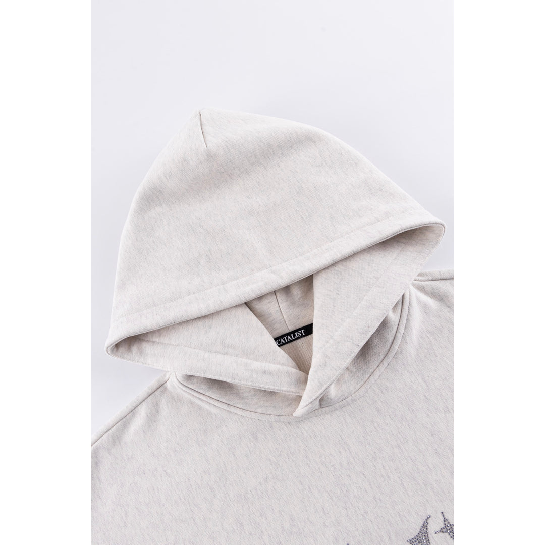 RHINESTONE LOGO HOODIE image 16