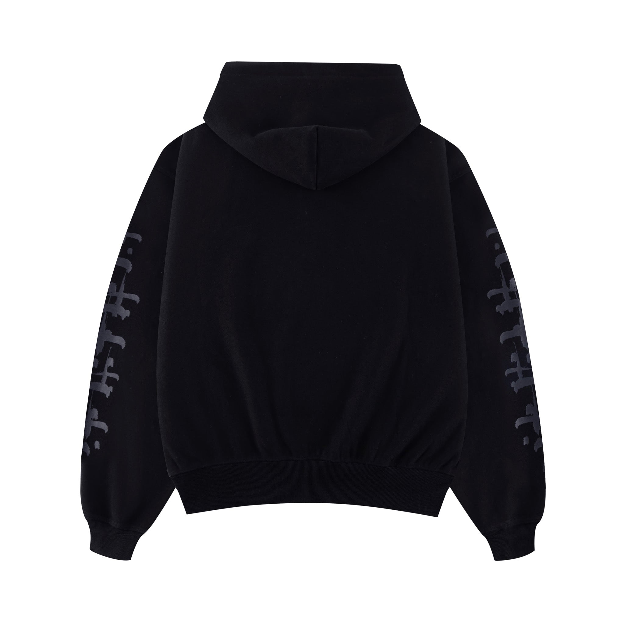 RHINESTONE LOGO HOODIE