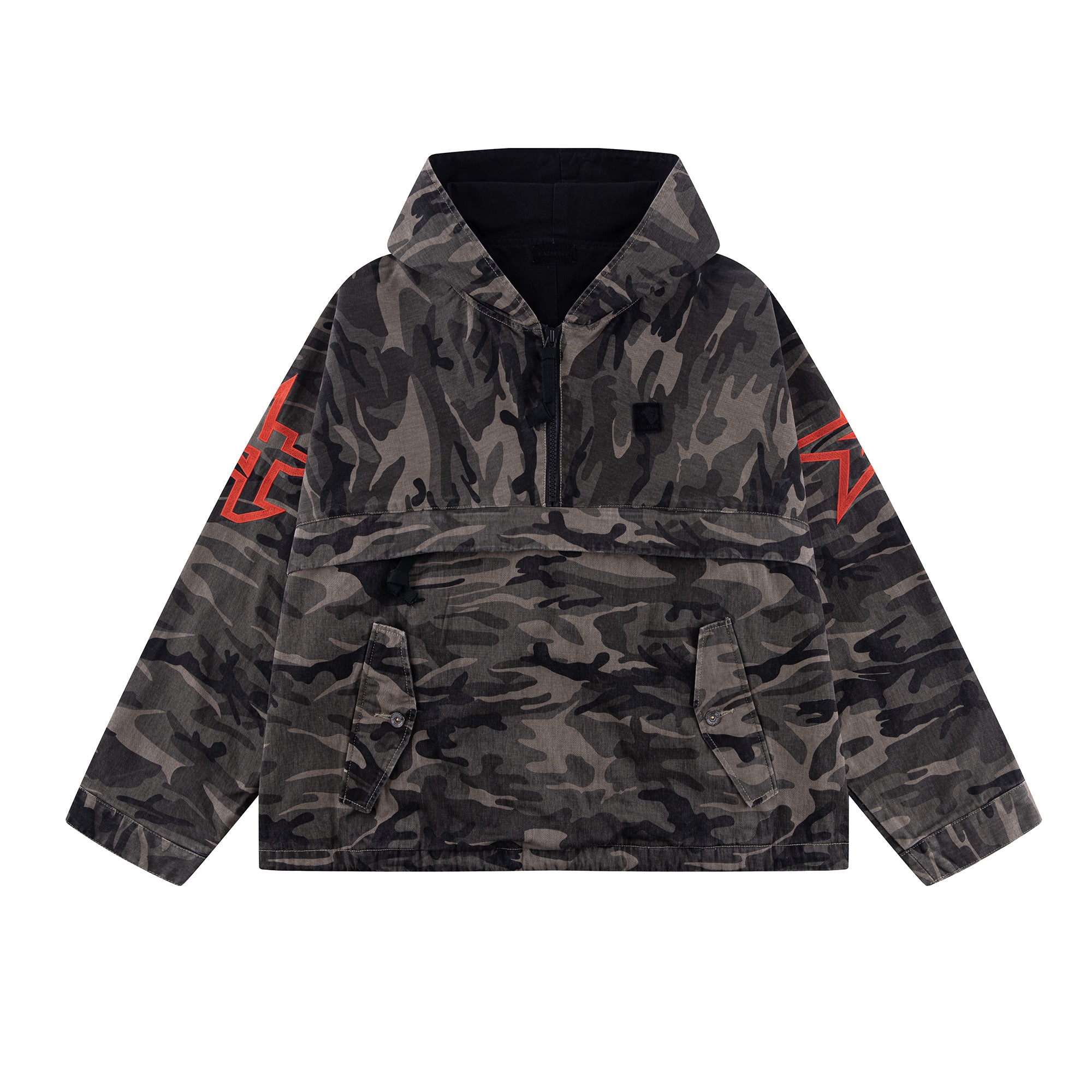 UF LOGO ANORAK HOODIE