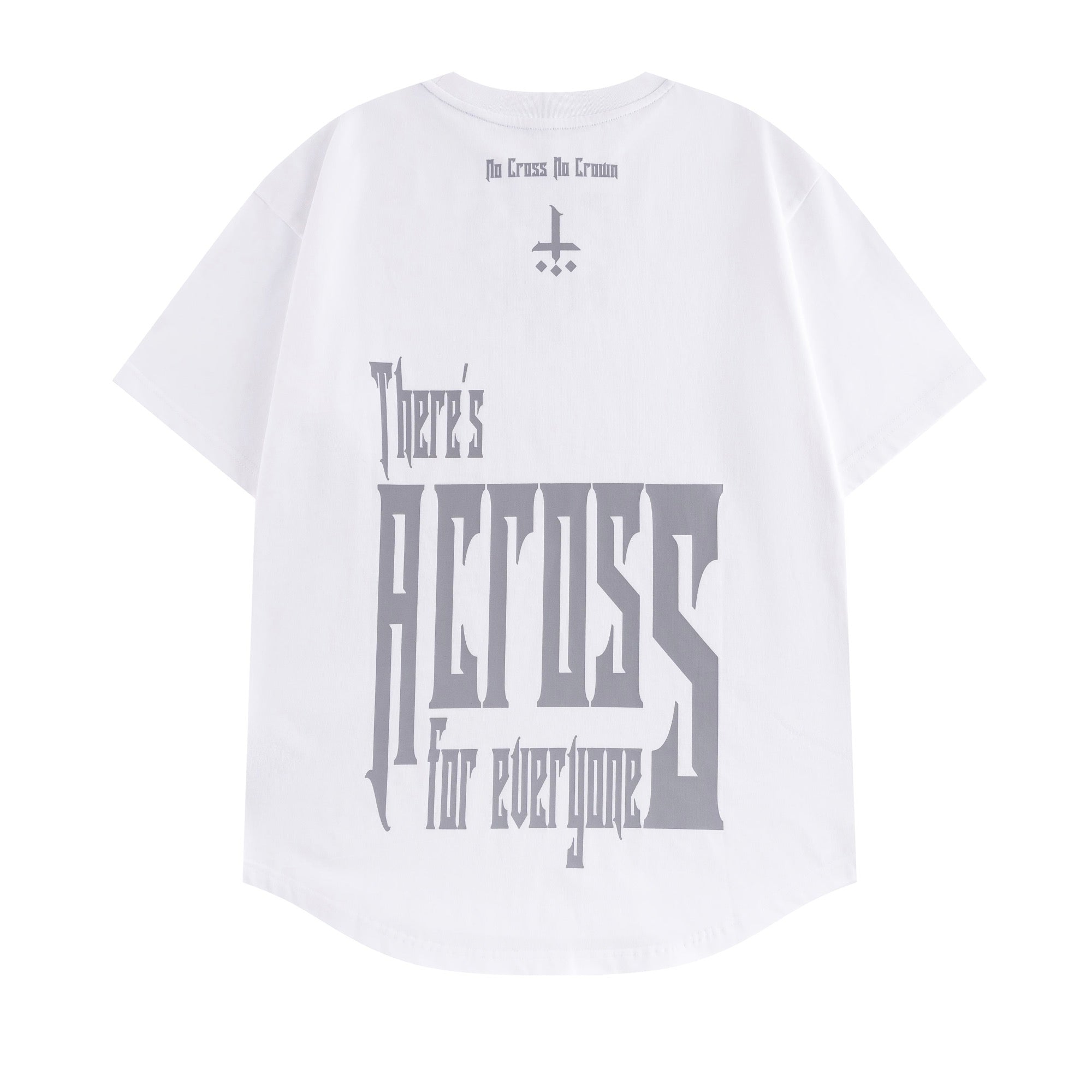 NO CROSS NO CROWN TEE