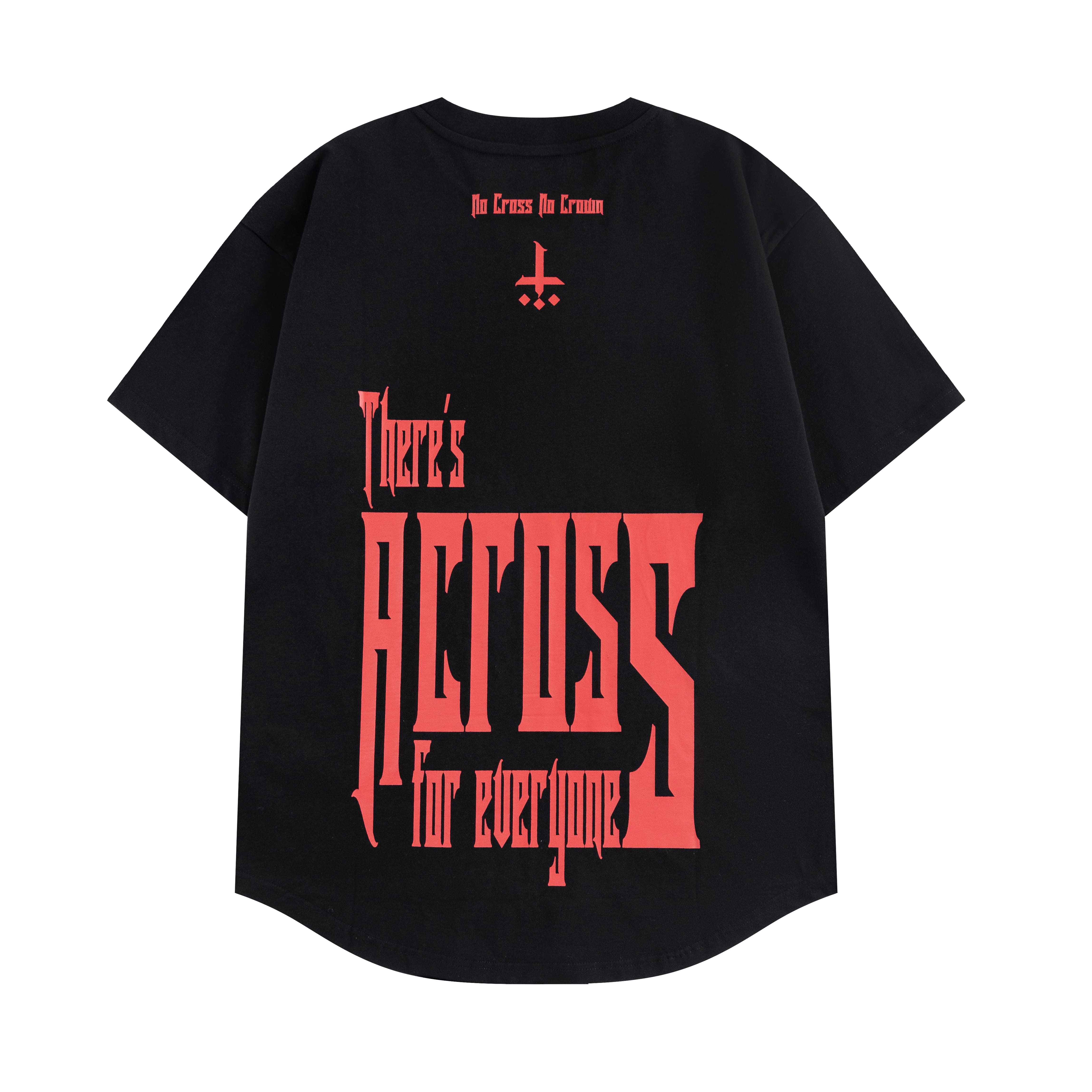 NO CROSS NO CROWN TEE