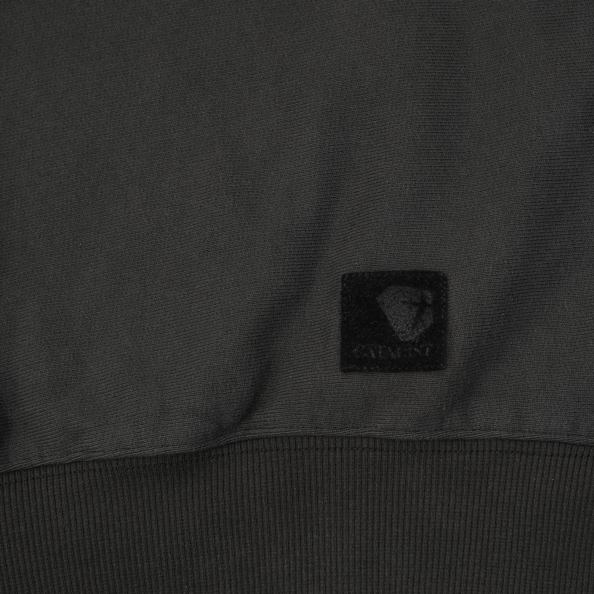 CROSS PATCHED SWEAT HOODIE