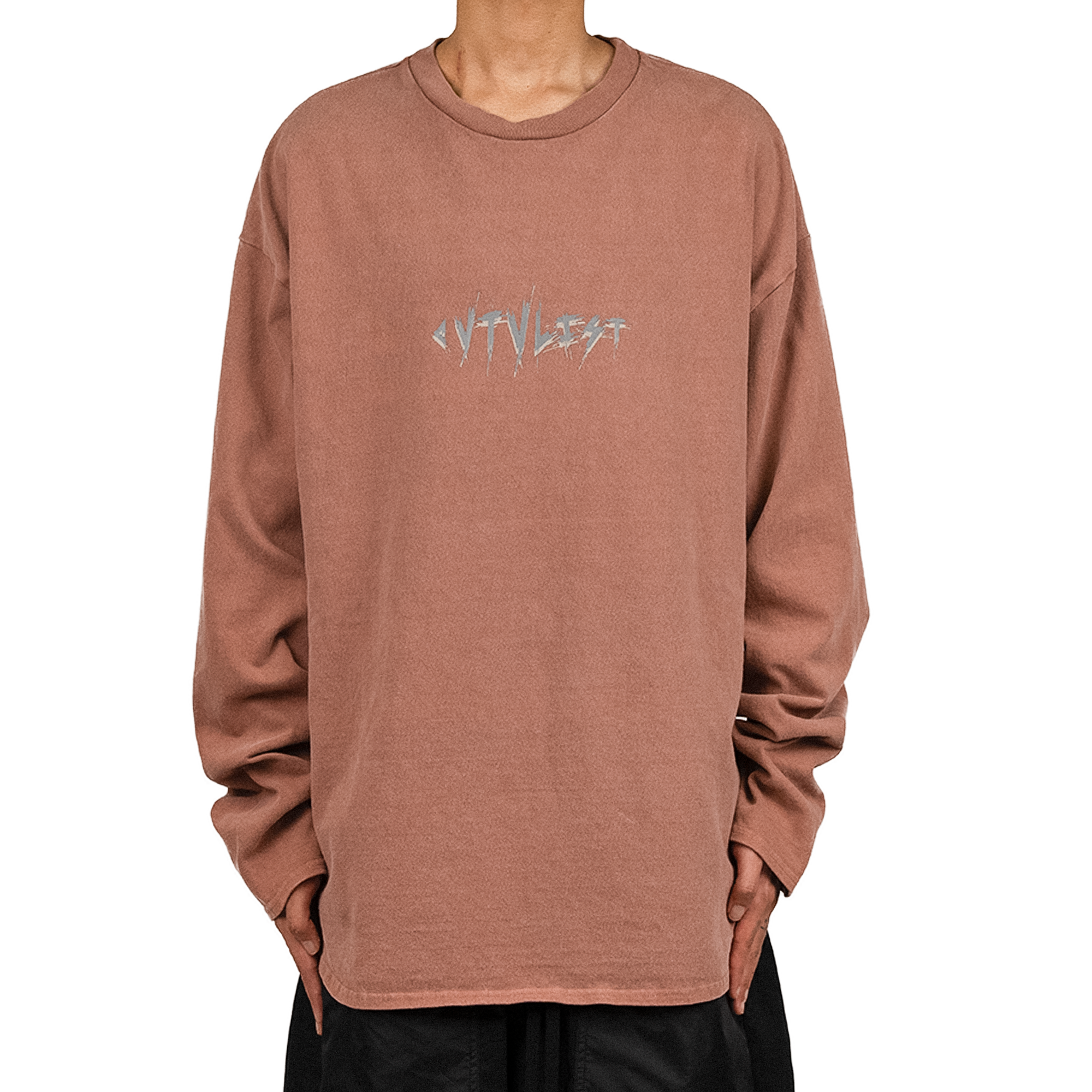 Spiky Graphic Longsleeve Tee