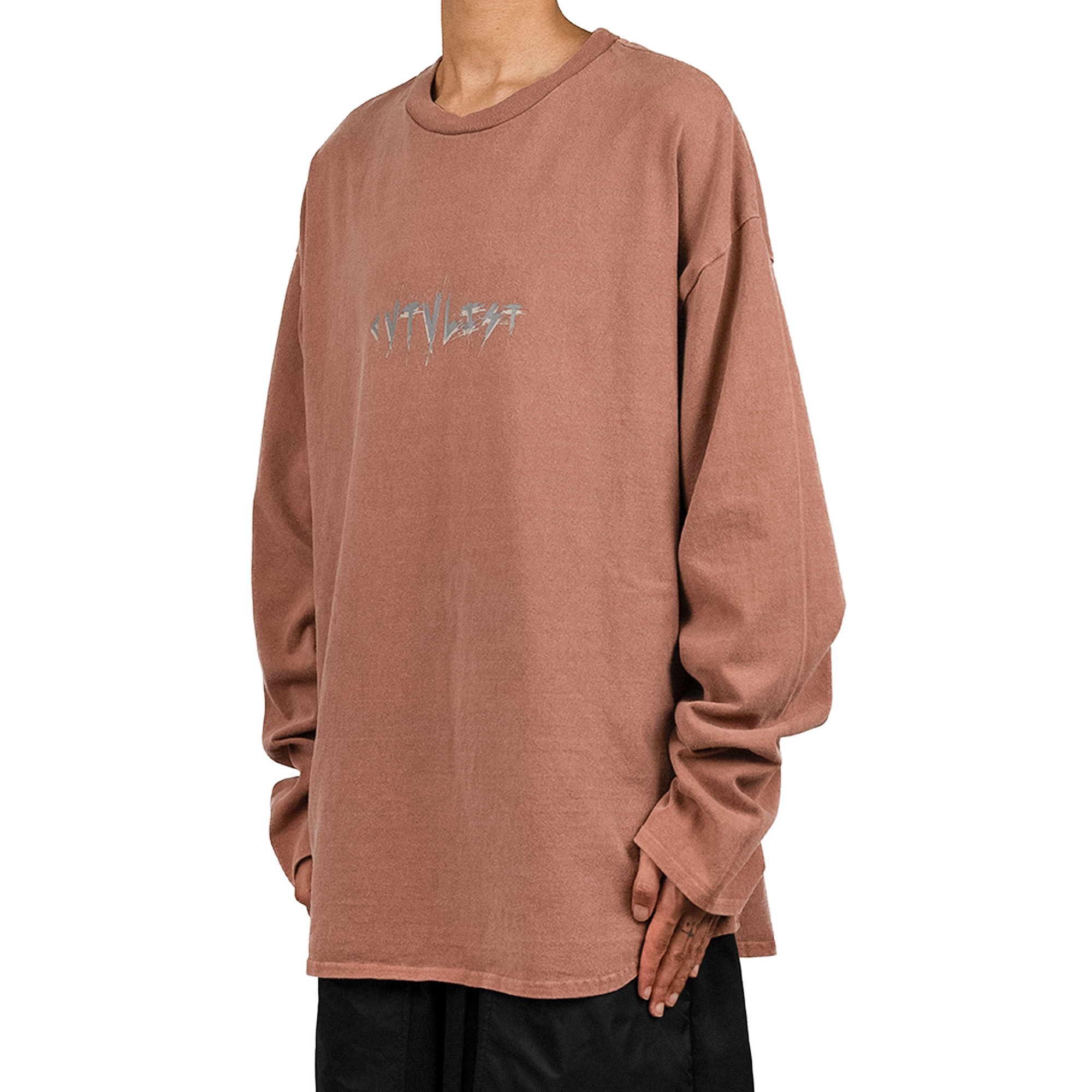 Spiky Graphic Longsleeve Tee