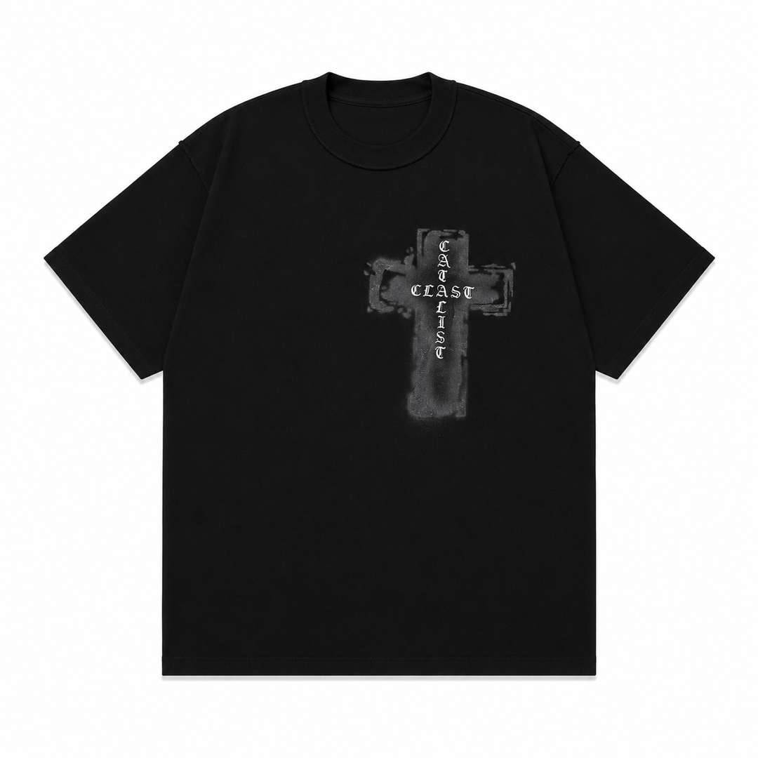 H/S TEE BLACKLETTER image 1