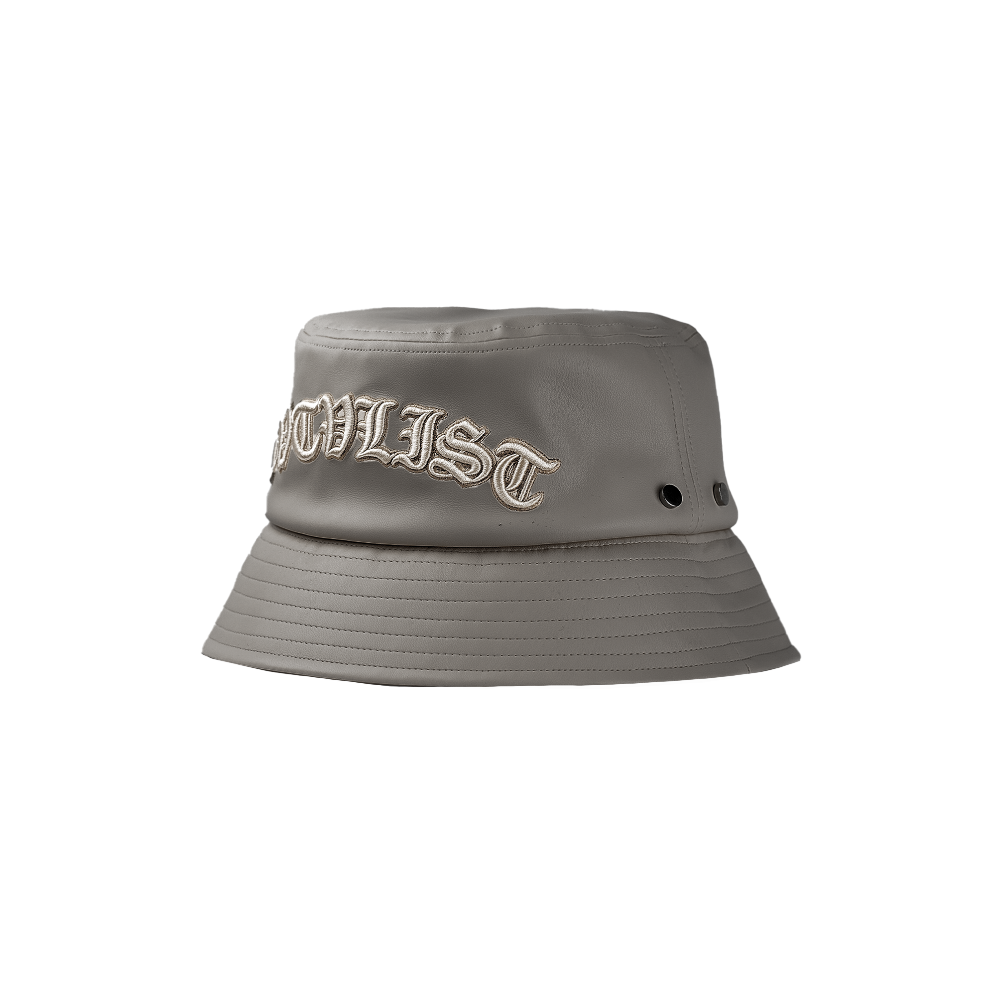 Vegan Leather Bucket Hat