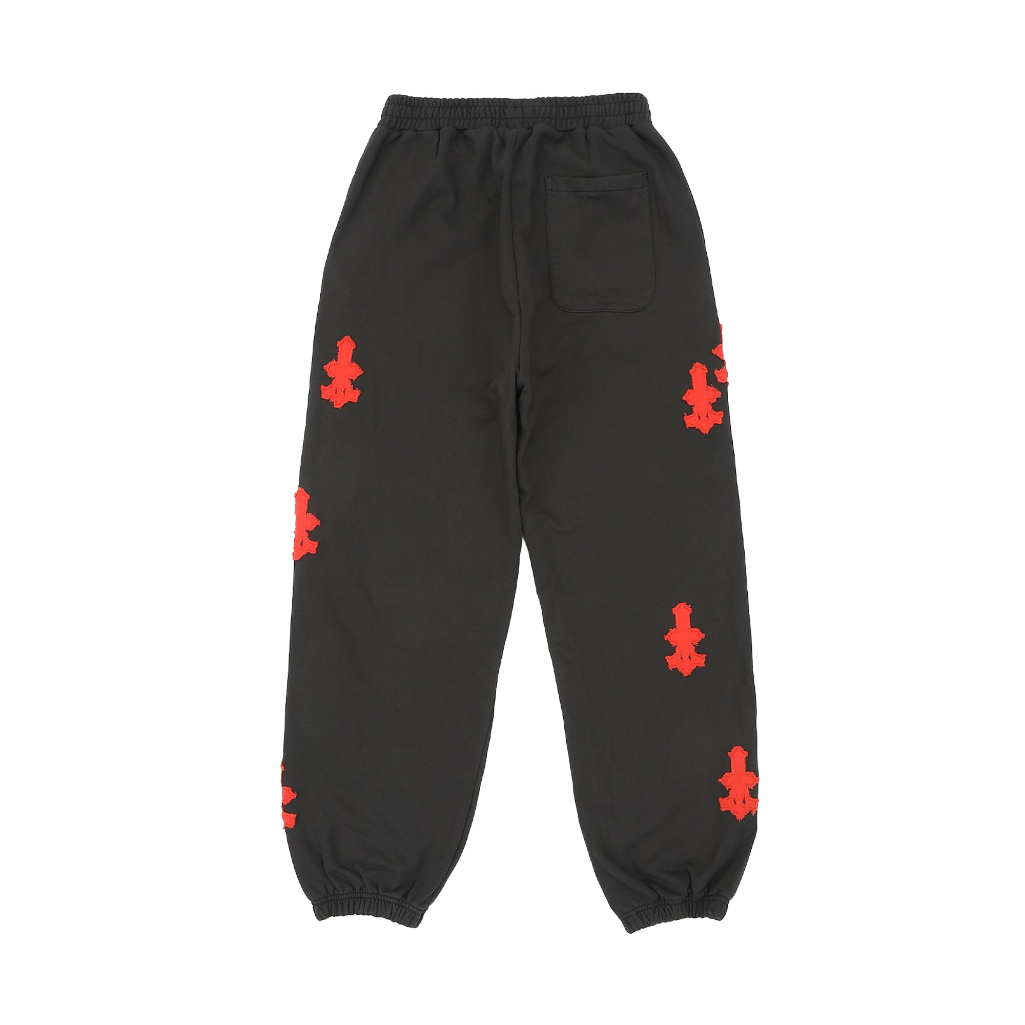 CROSS PATCHED SWEAT PANTS