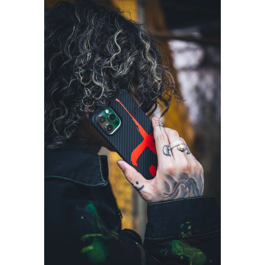 Big Cross Carbon iPhone Case for 13 Pro Max image 6