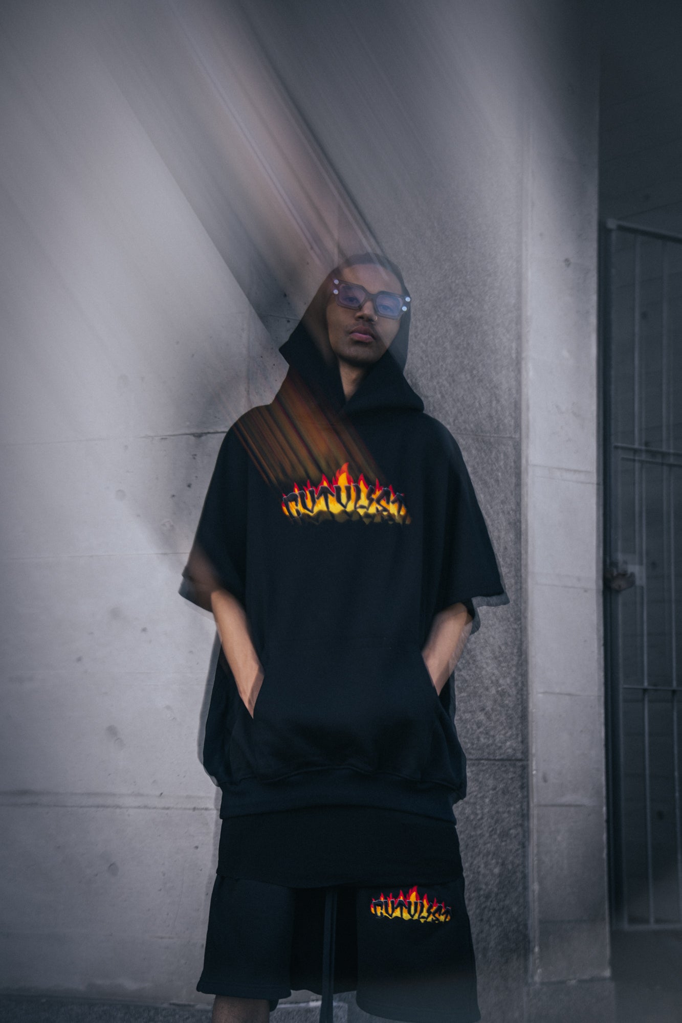 Usual Fire Logo S/S Hoodie