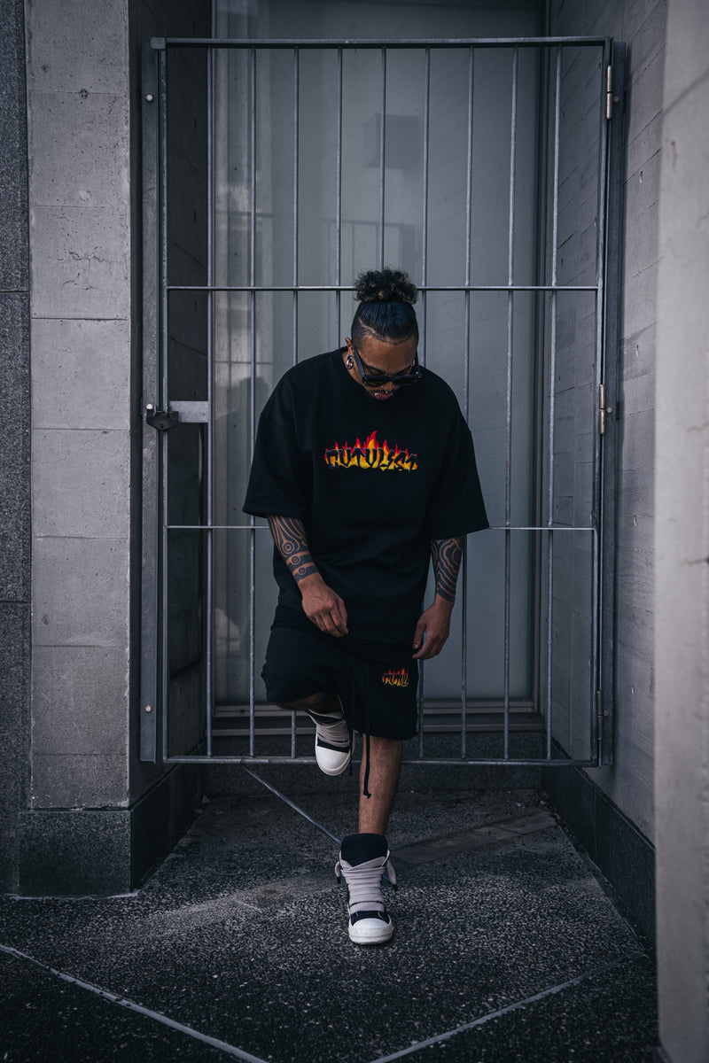 CTLS | Usual Fire Logo Shorts