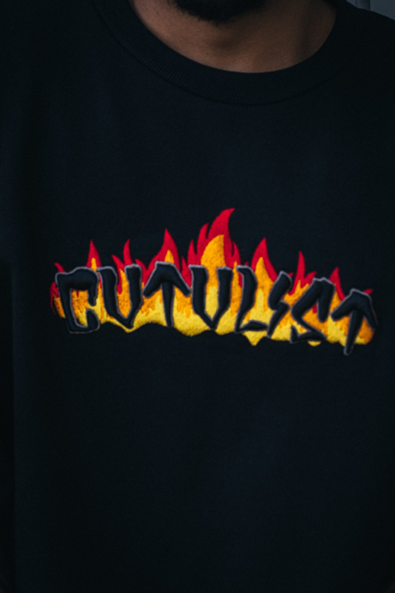 Usual Fire Logo Tee