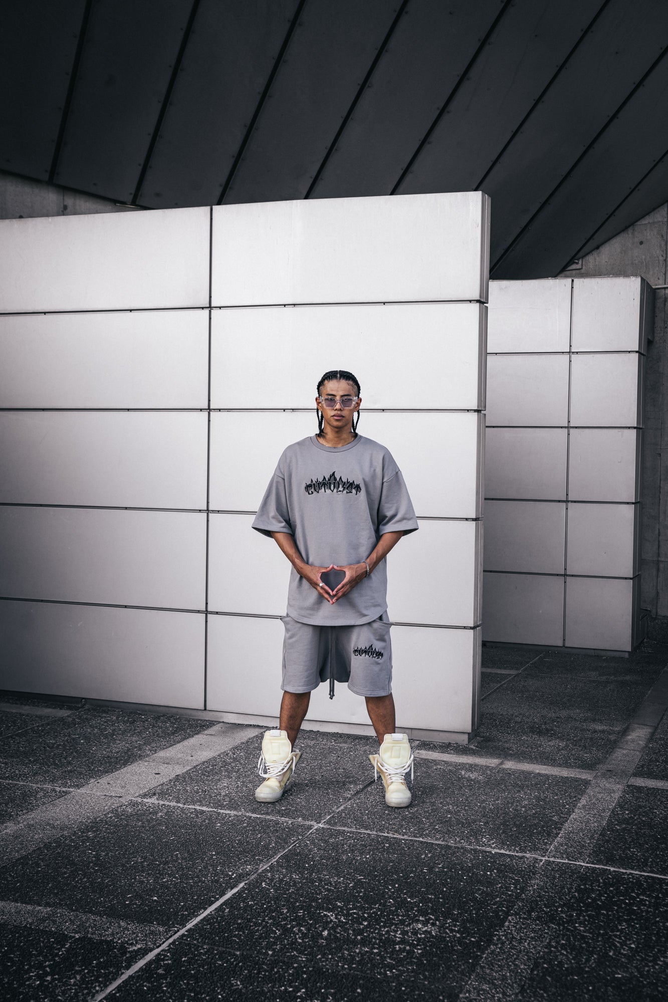 Usual Fire Logo Shorts