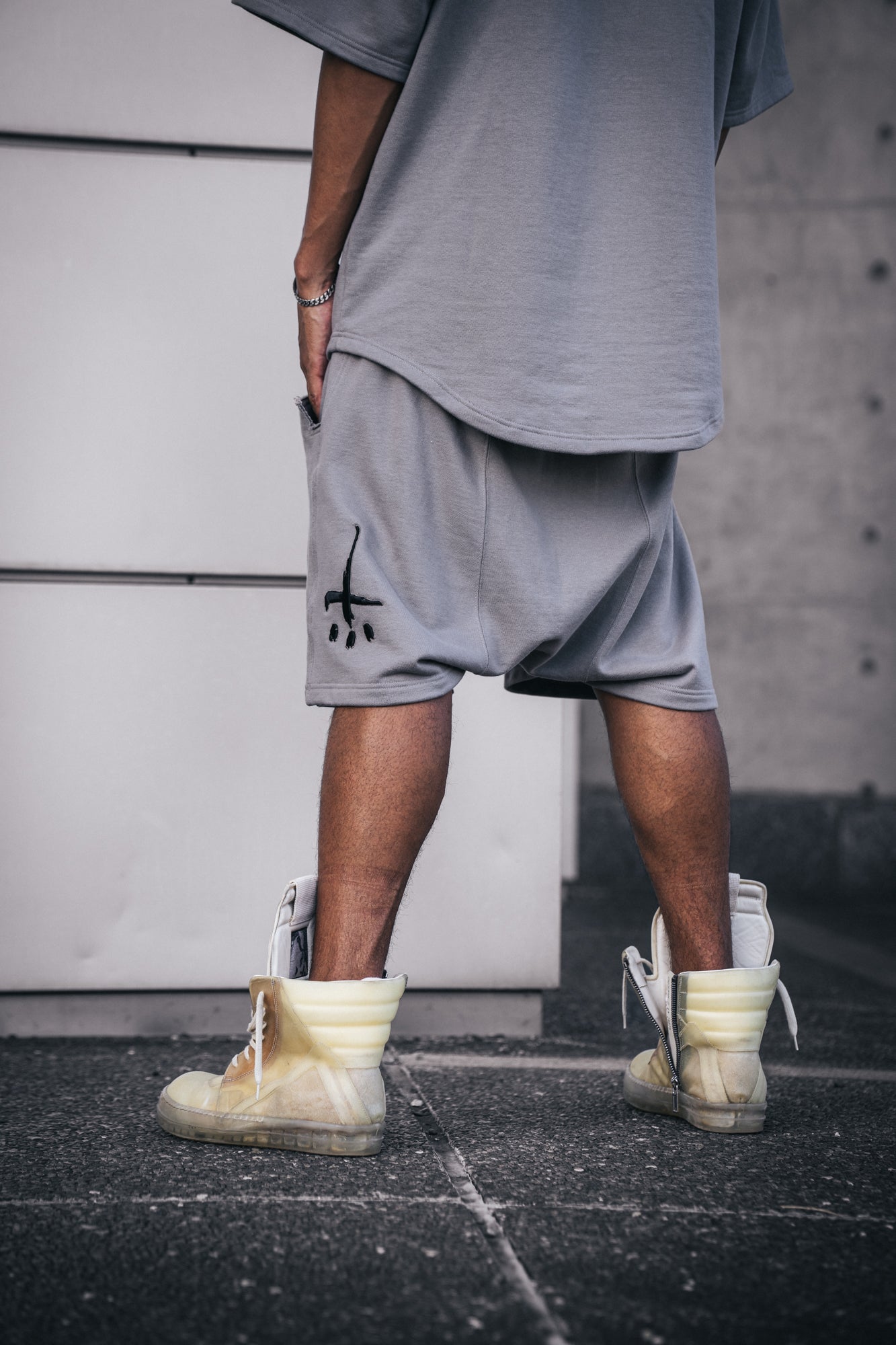 Usual Fire Logo Shorts