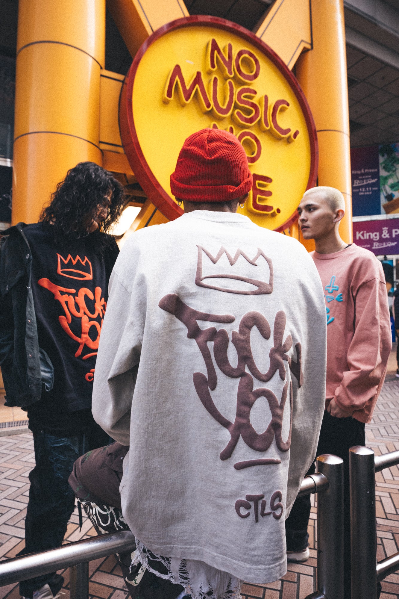 F You Longsleeve Tee