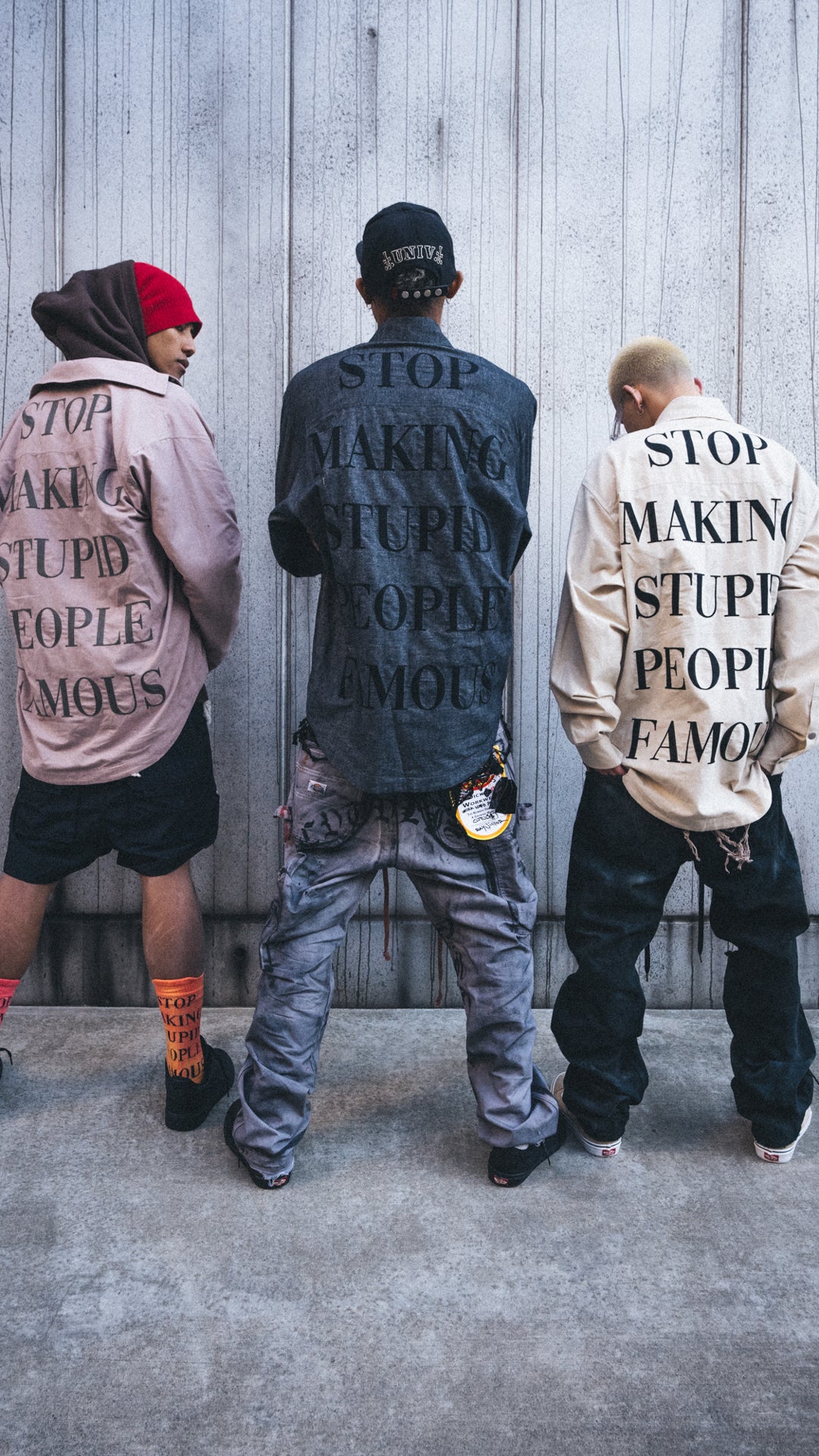 Stupid People Embroidery Shirt