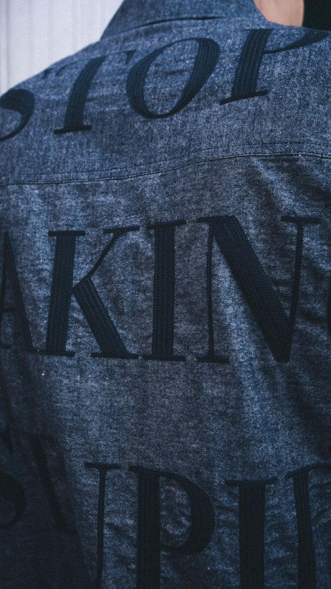 Stupid People Embroidery Shirt