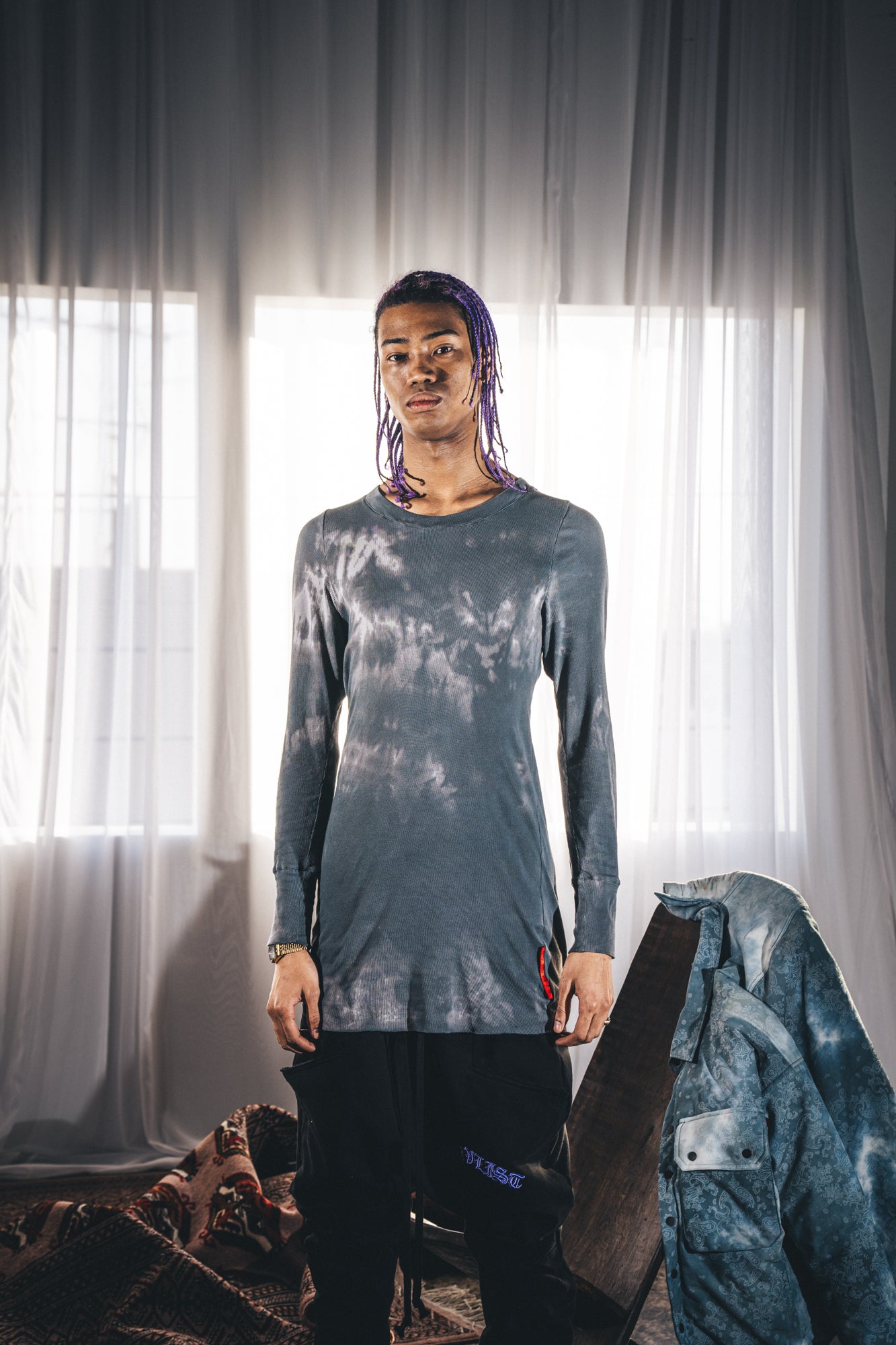 Rib Marble Longsleeve