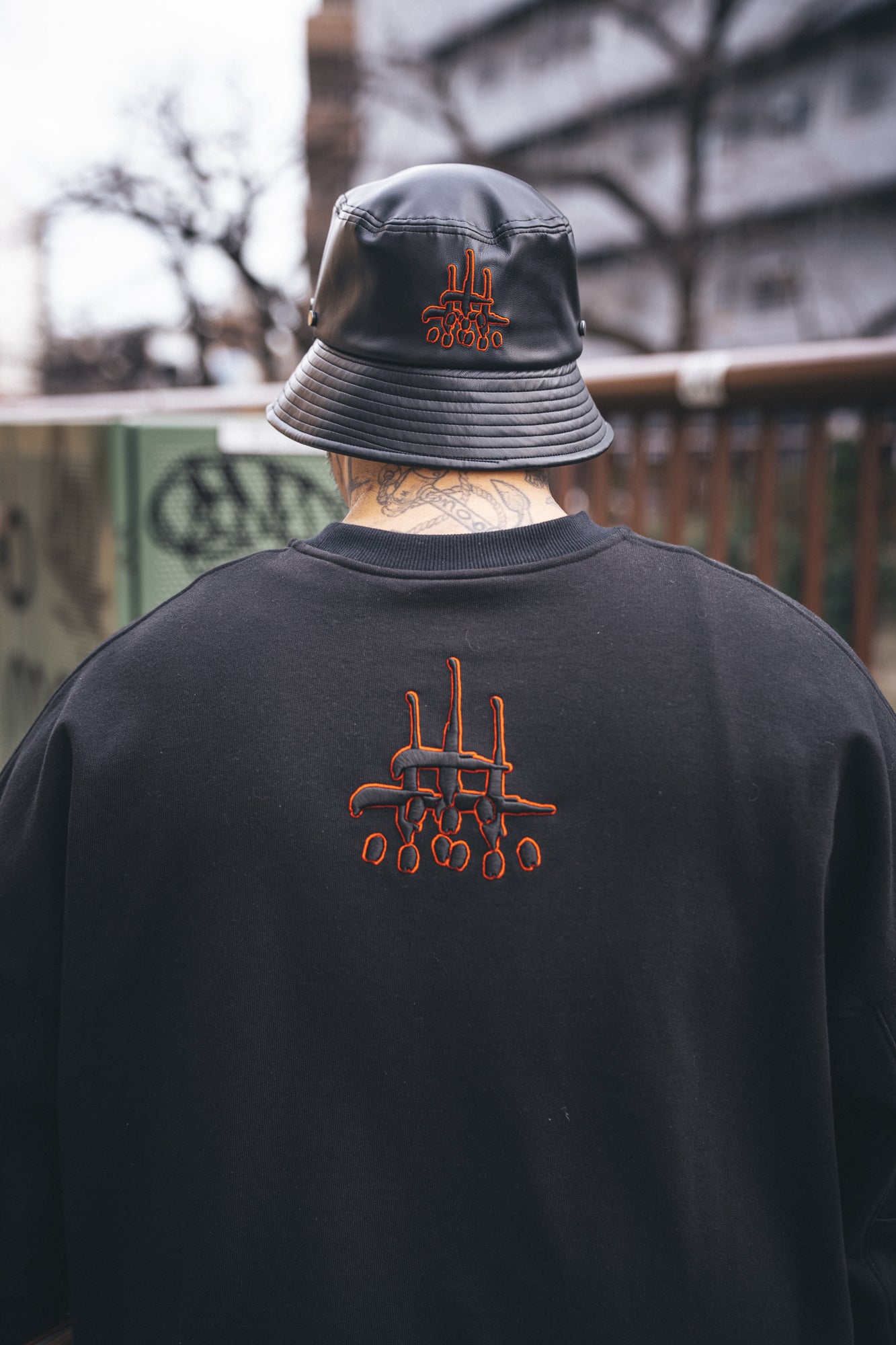 cvtvlist ctls バケットハット 黒 ブラック カタリスト Vegan Leather Bucket Hat