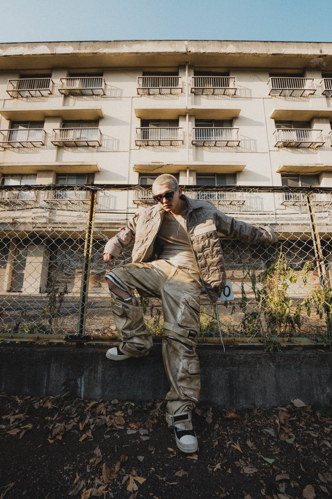 Crosses Quilting Blouson