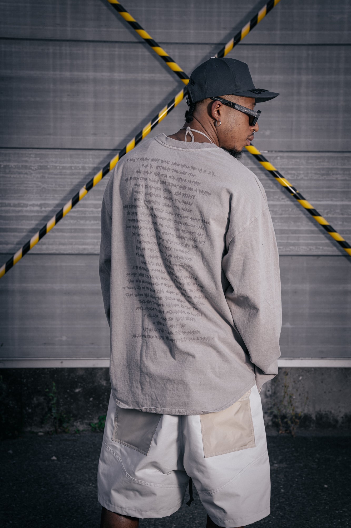 Spiky Graphic Longsleeve Tee