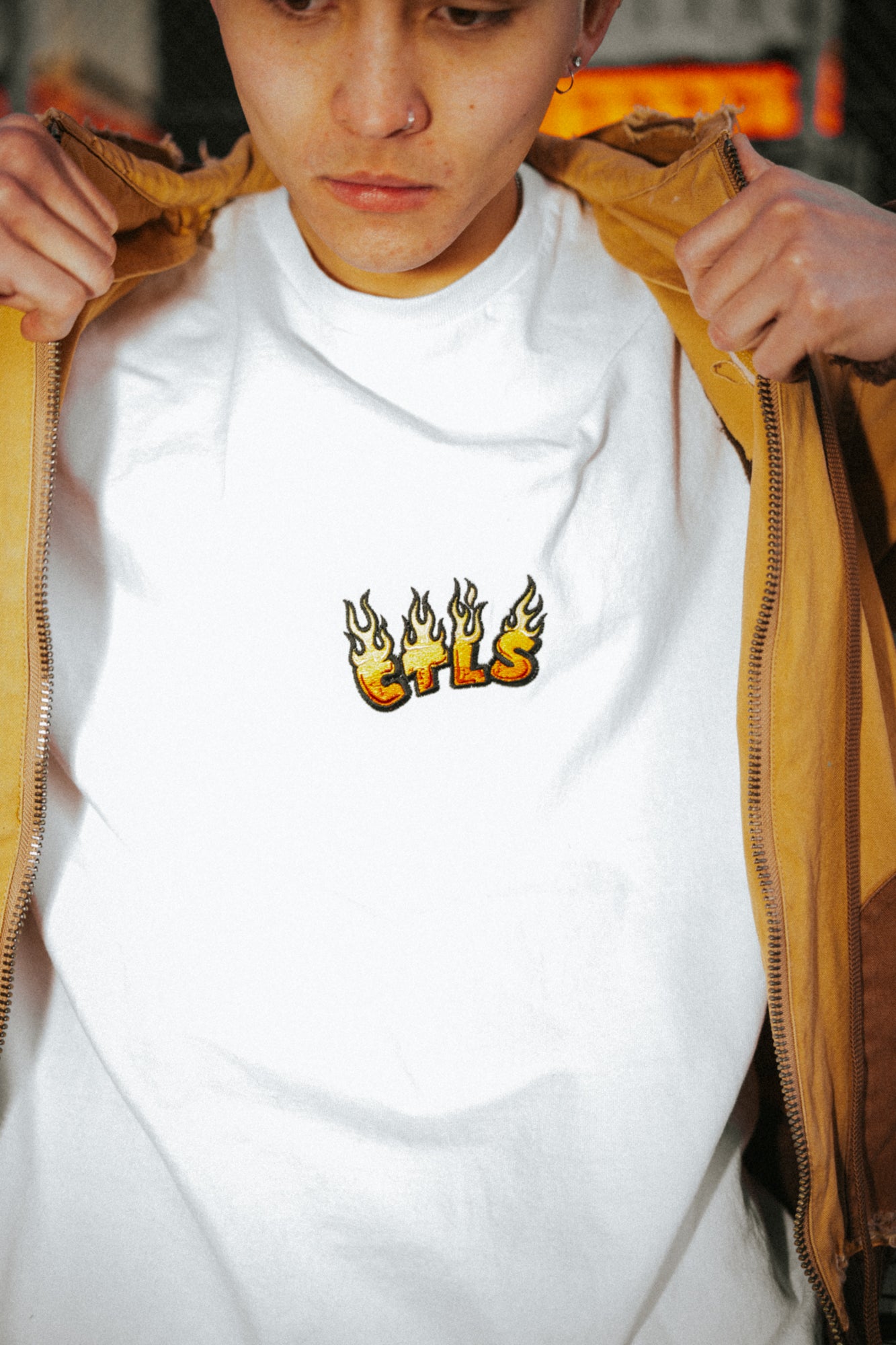 Fire Logo Longsleeve Tee