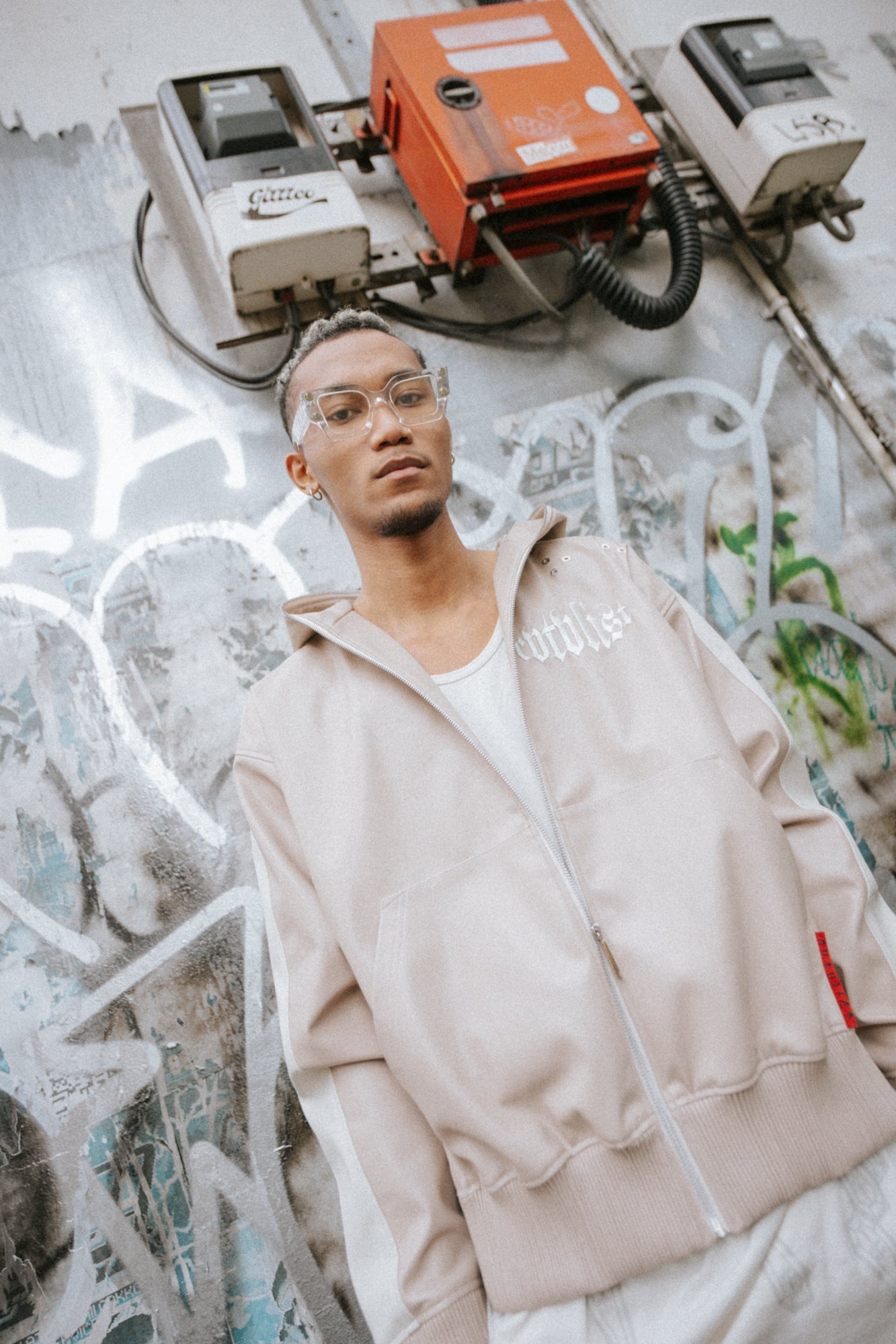 CTLS | Leather Studs Jacket