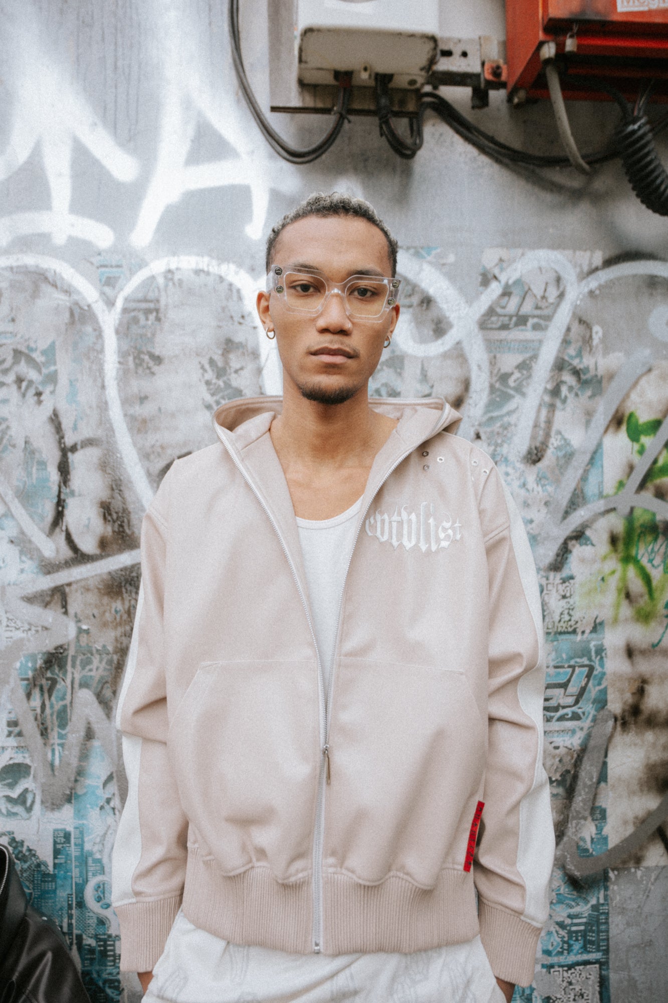 CTLS | Leather Studs Jacket