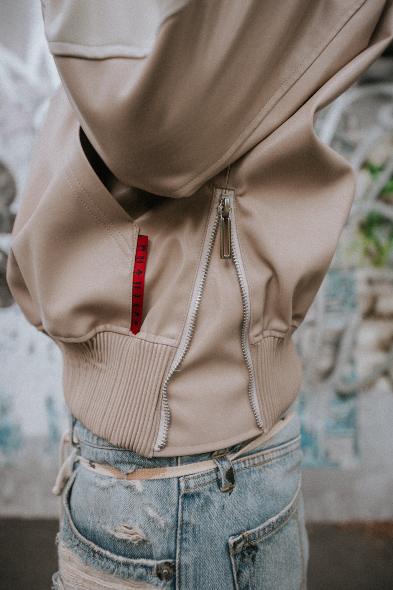 CTLS | Leather Studs Jacket