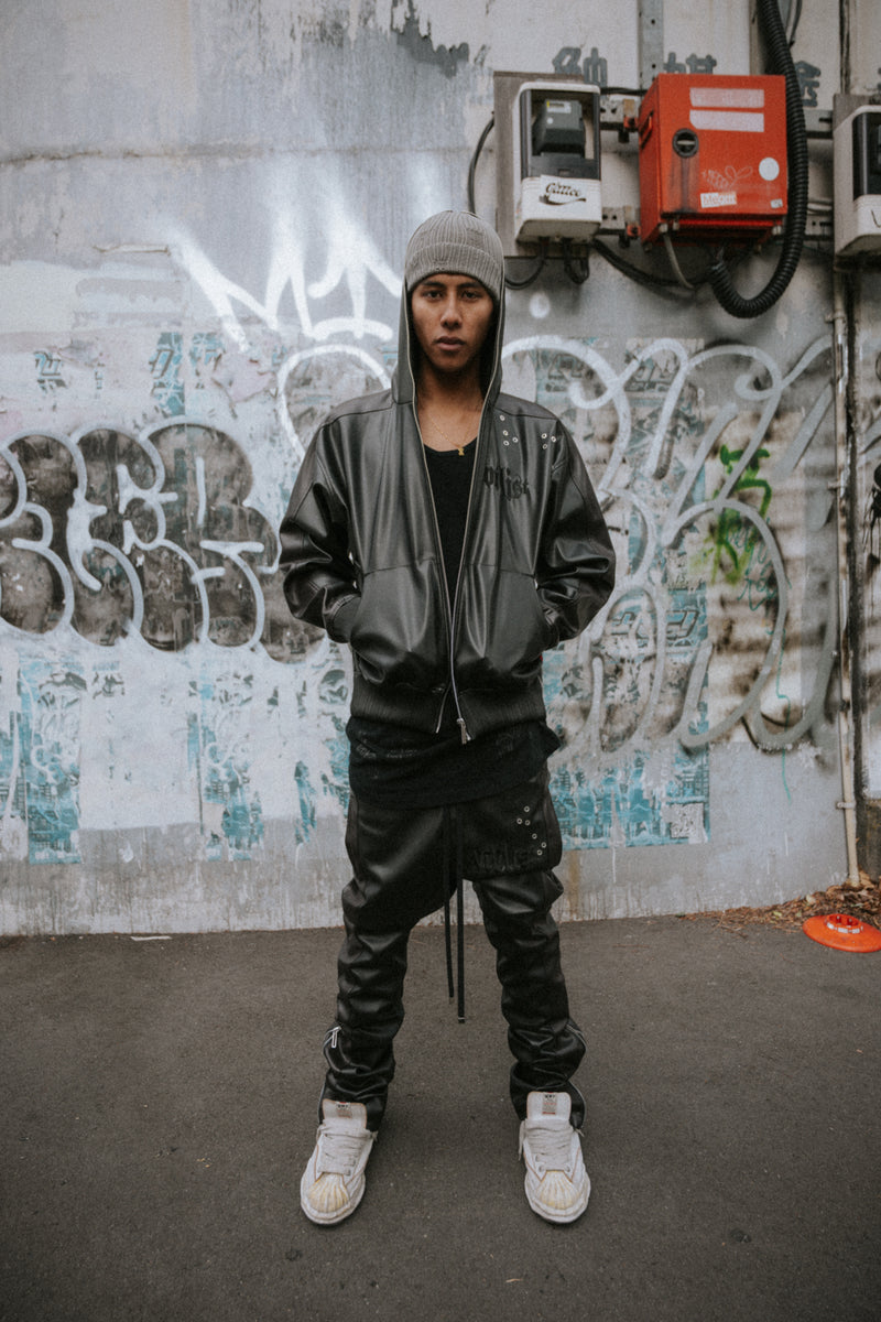 CTLS | Leather Studs Pants