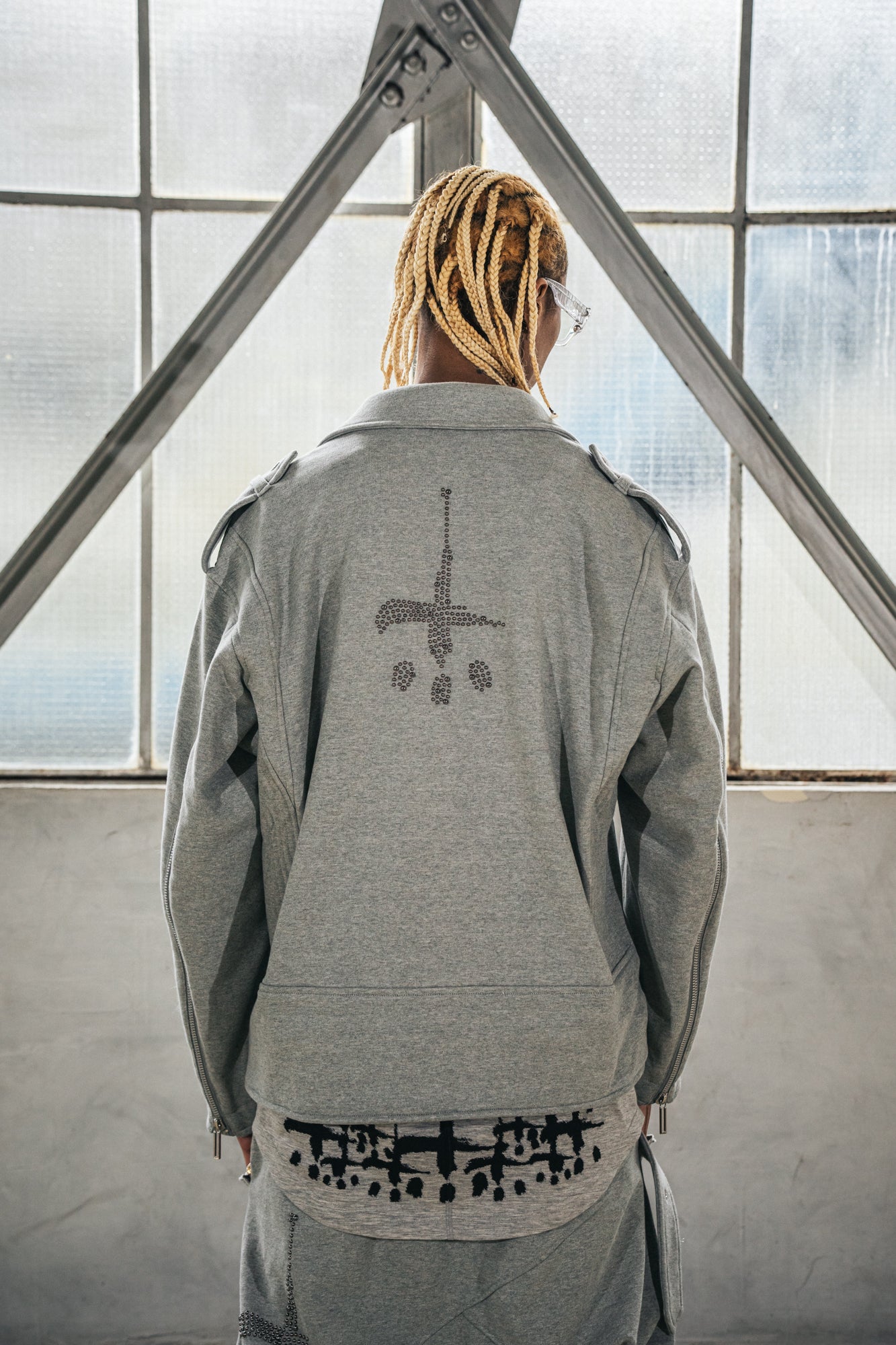 Cut&Sew Riders Jacket