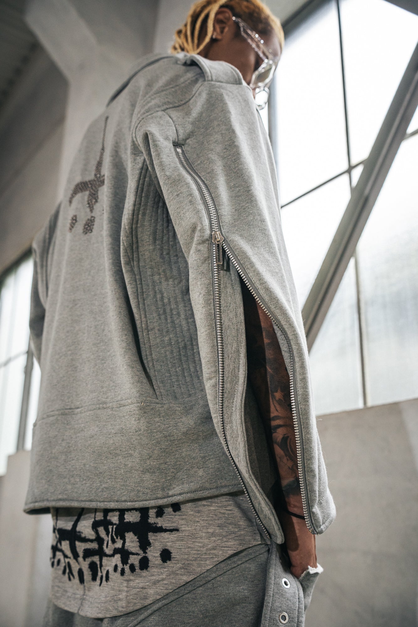 Cut&Sew Riders Jacket